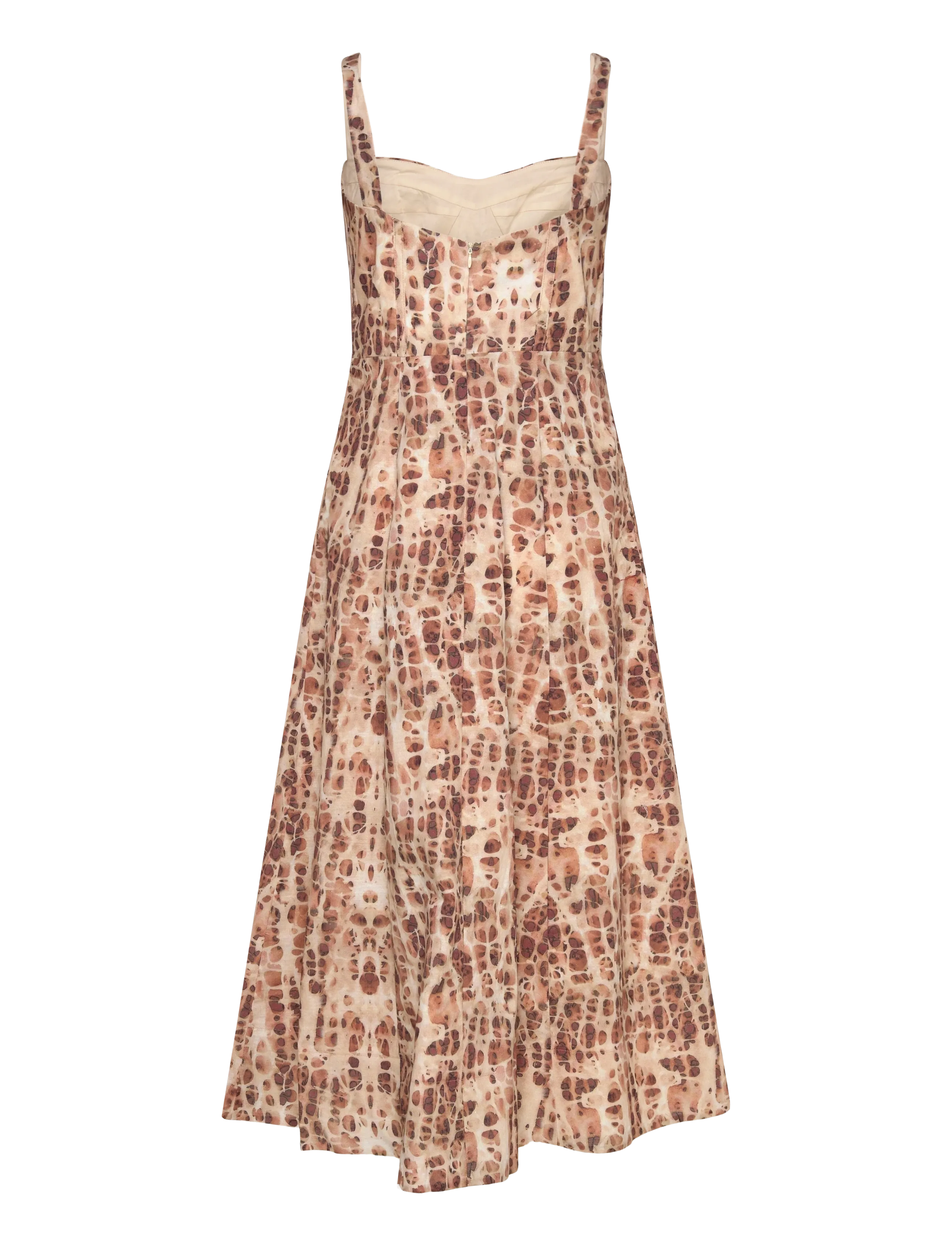 Bardot - LILAH CORSET MIDI DRESS - midi kjoler - pebble pri - 2