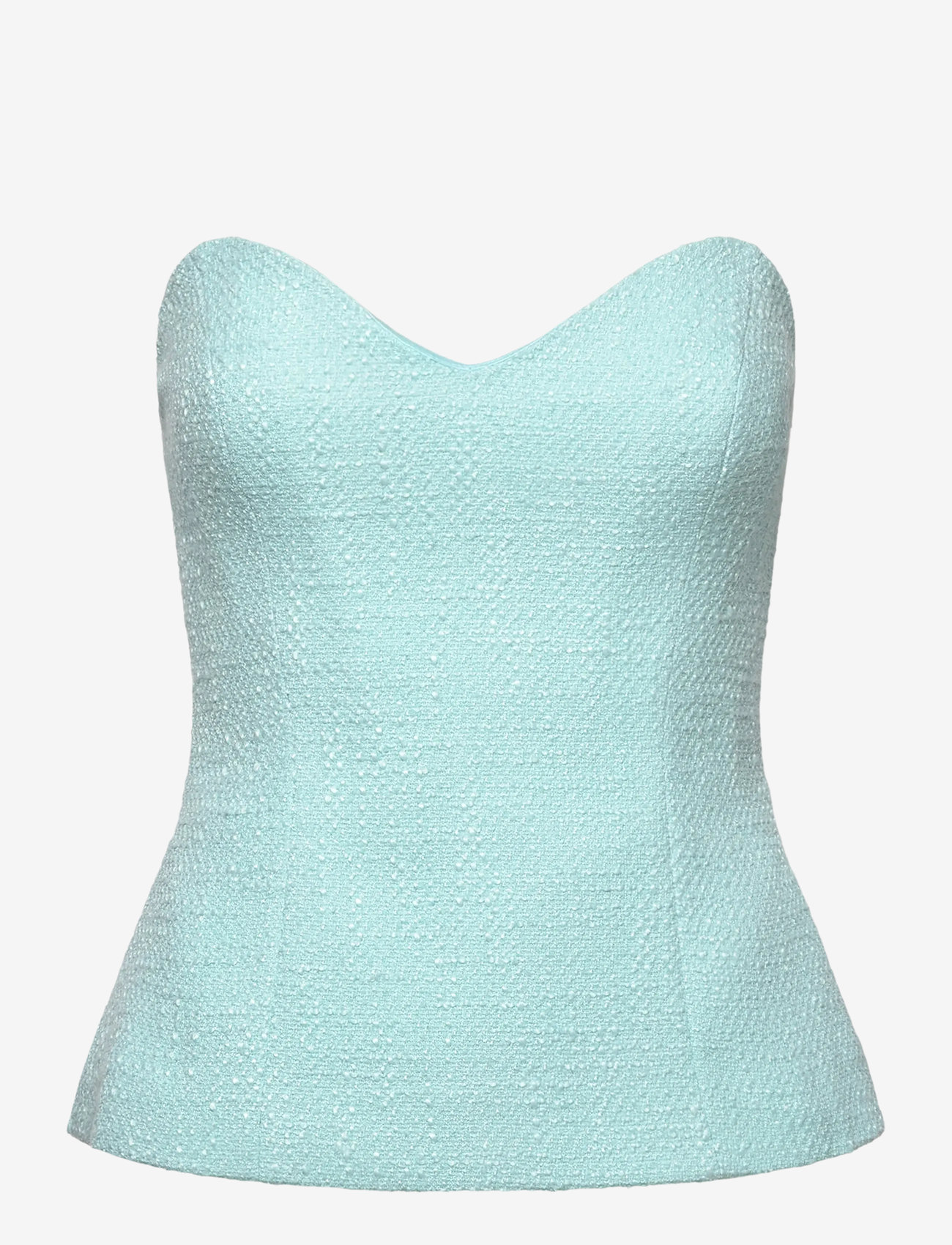 Bardot - MARISKA LONGLINE STRAPLESS TOP - Ärmellose tops - aqua - 1