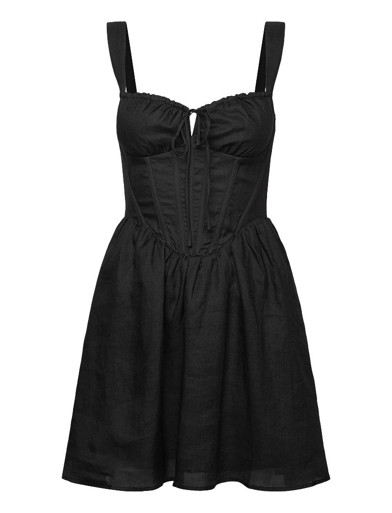 Bardot - ESRA MINI DRESS - korta klänningar - black - 1