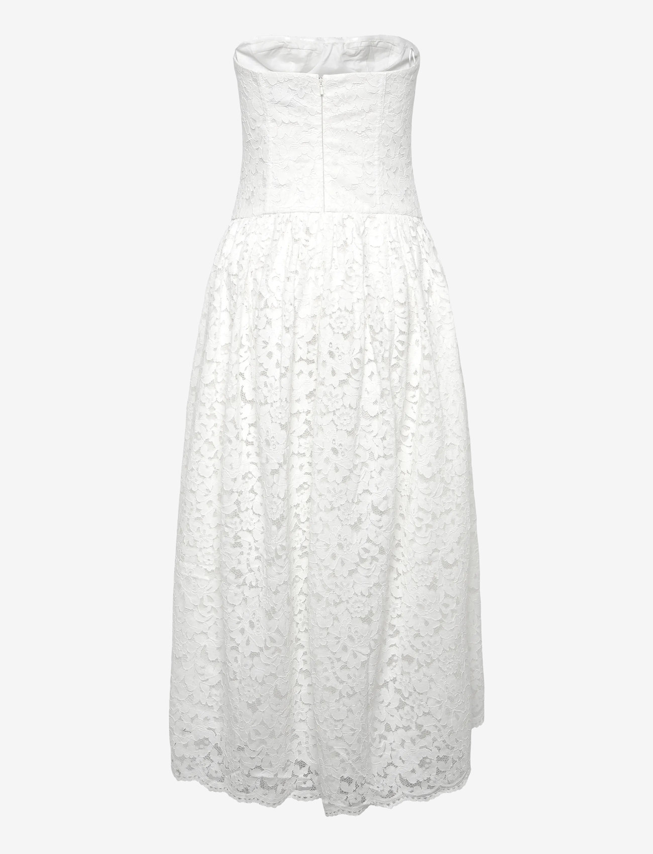 Bardot - FELICIDAD STRAPLESS LACE DRESS - wedding dresses - orchid wht - 1
