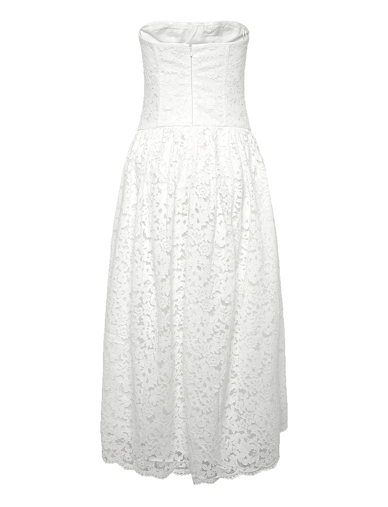 Bardot - FELICIDAD STRAPLESS LACE DRESS - wedding dresses - orchid wht - 1