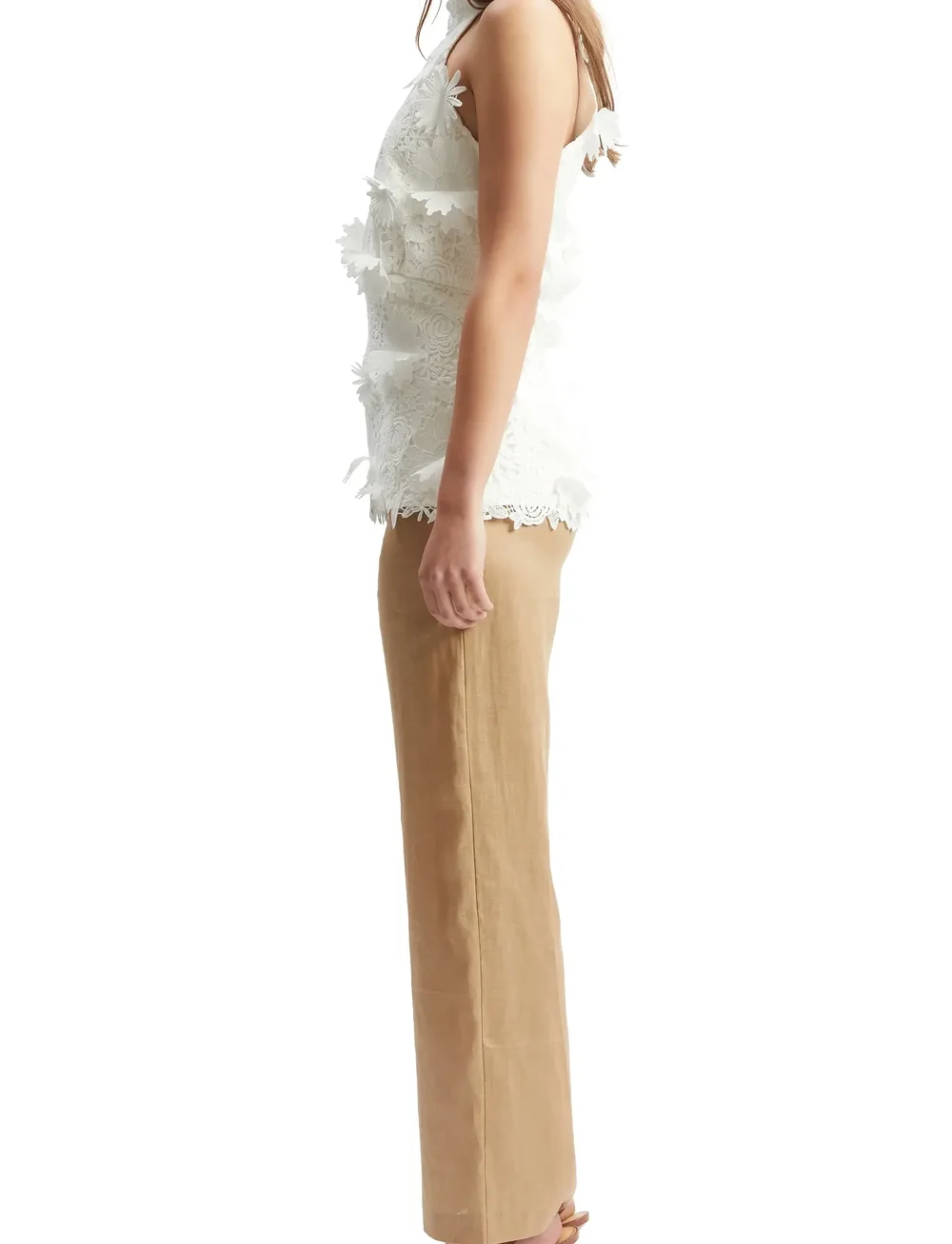 Bardot - REMY SLEEVELESS TOP - sleeveless blouses - orchid wht - 3