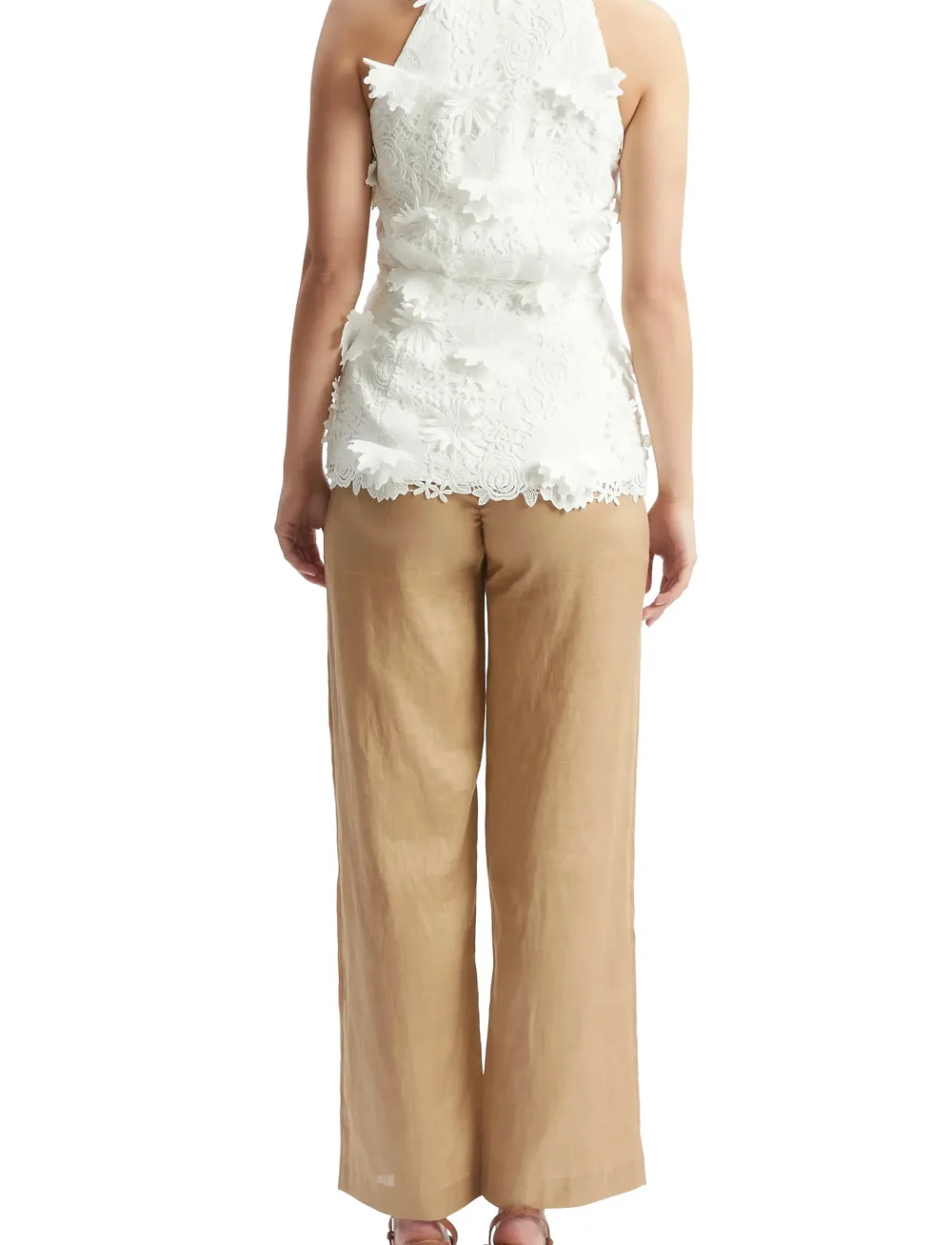 Bardot - REMY SLEEVELESS TOP - sleeveless blouses - orchid wht - 4