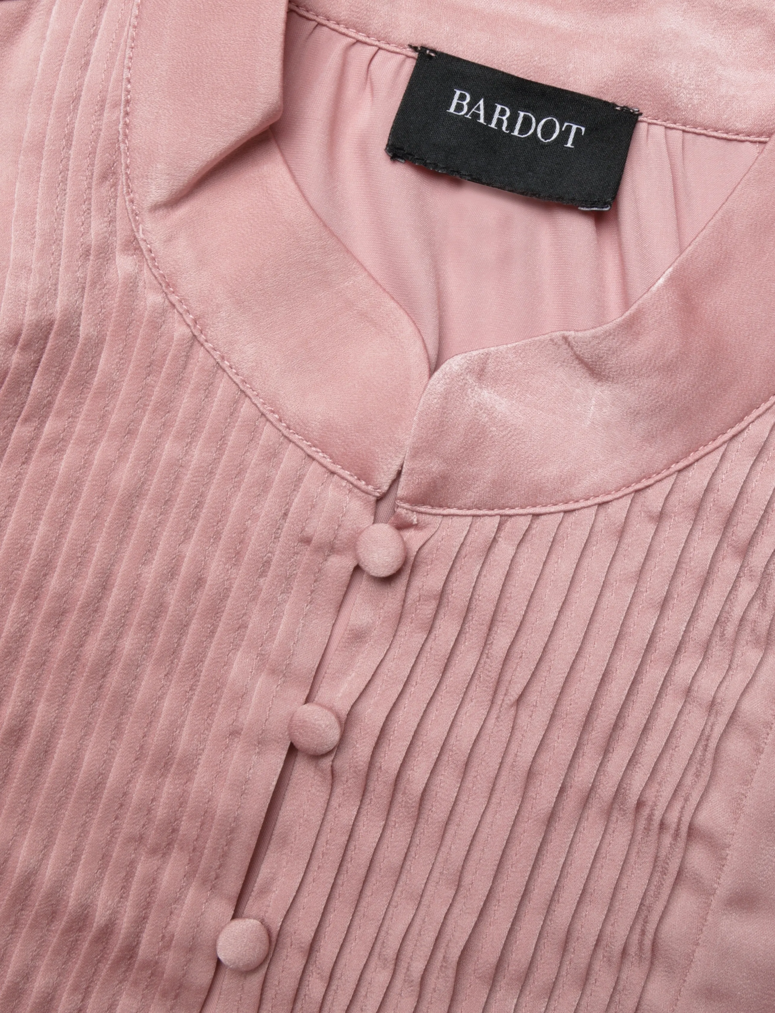 Bardot - ANTONIA LACE TRIM MINI DRESS - korte kjoler - dusty pink - 2