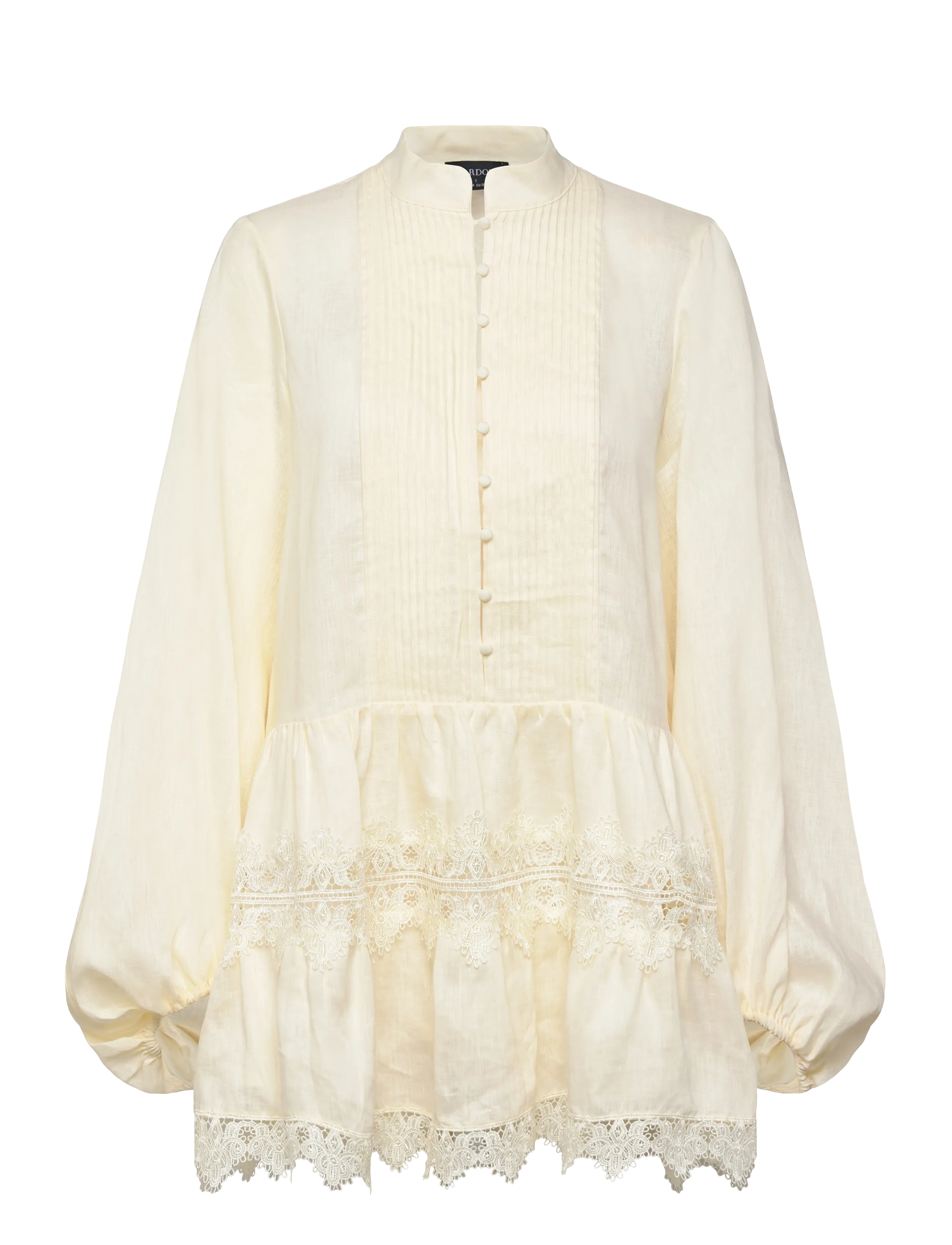 BARDOT Antonia Strickjacke Trim Mini Kleid Cream - 40 - Damen