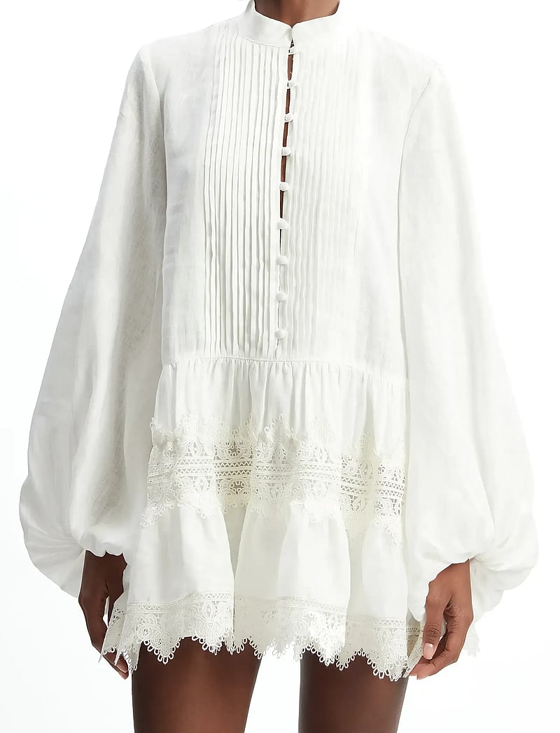 Bardot Antonia Lace Trim Mini Dress korte kjoler shop p Booztlet Bardot Antonia Lace Trim Mini Dress korte kjoler shop p Booztlet
