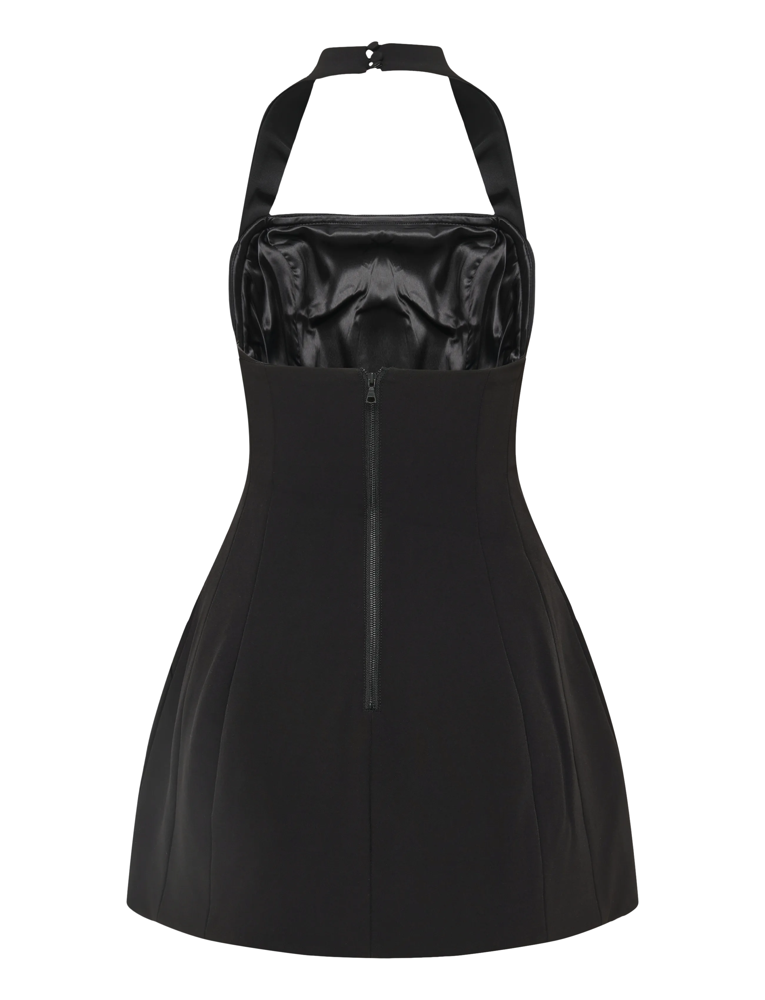 Bardot - NEVELLE HOURGLASS HALTER DRESS - kokteilikleidid - black - 1