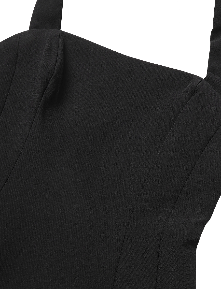 Bardot - NEVELLE HOURGLASS HALTER DRESS - cocktailkjoler - black - 2