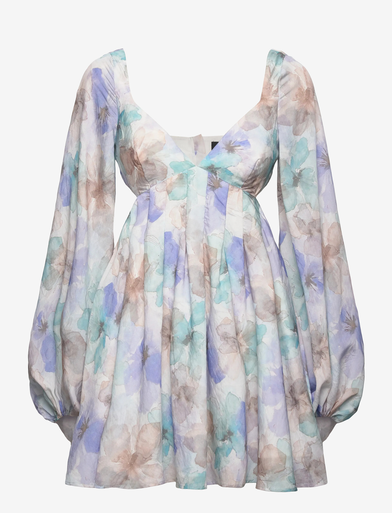 Bardot - JOVIE BABYDOLL MINI DRESS - sommerkleider - blue floral - 1