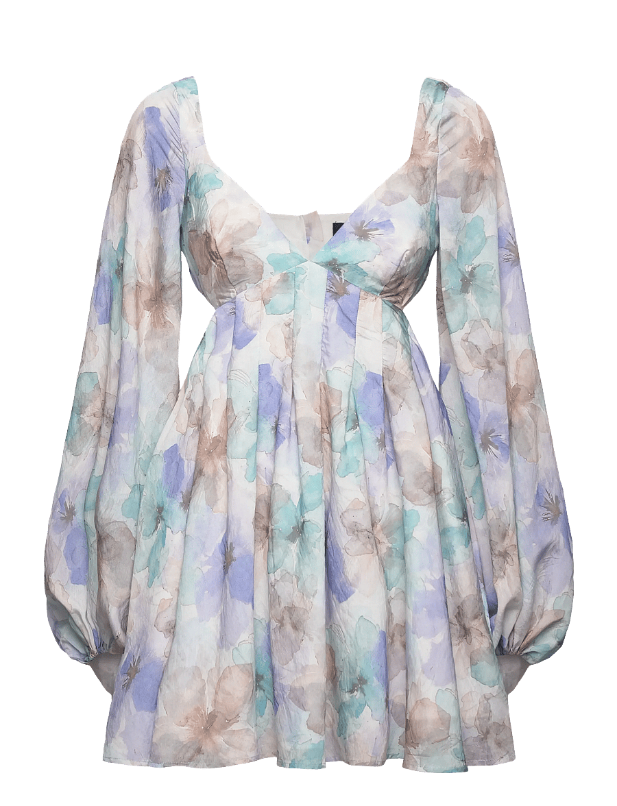 jovie babydoll mini dress BARDOT Jovie Babydoll Mini Dress