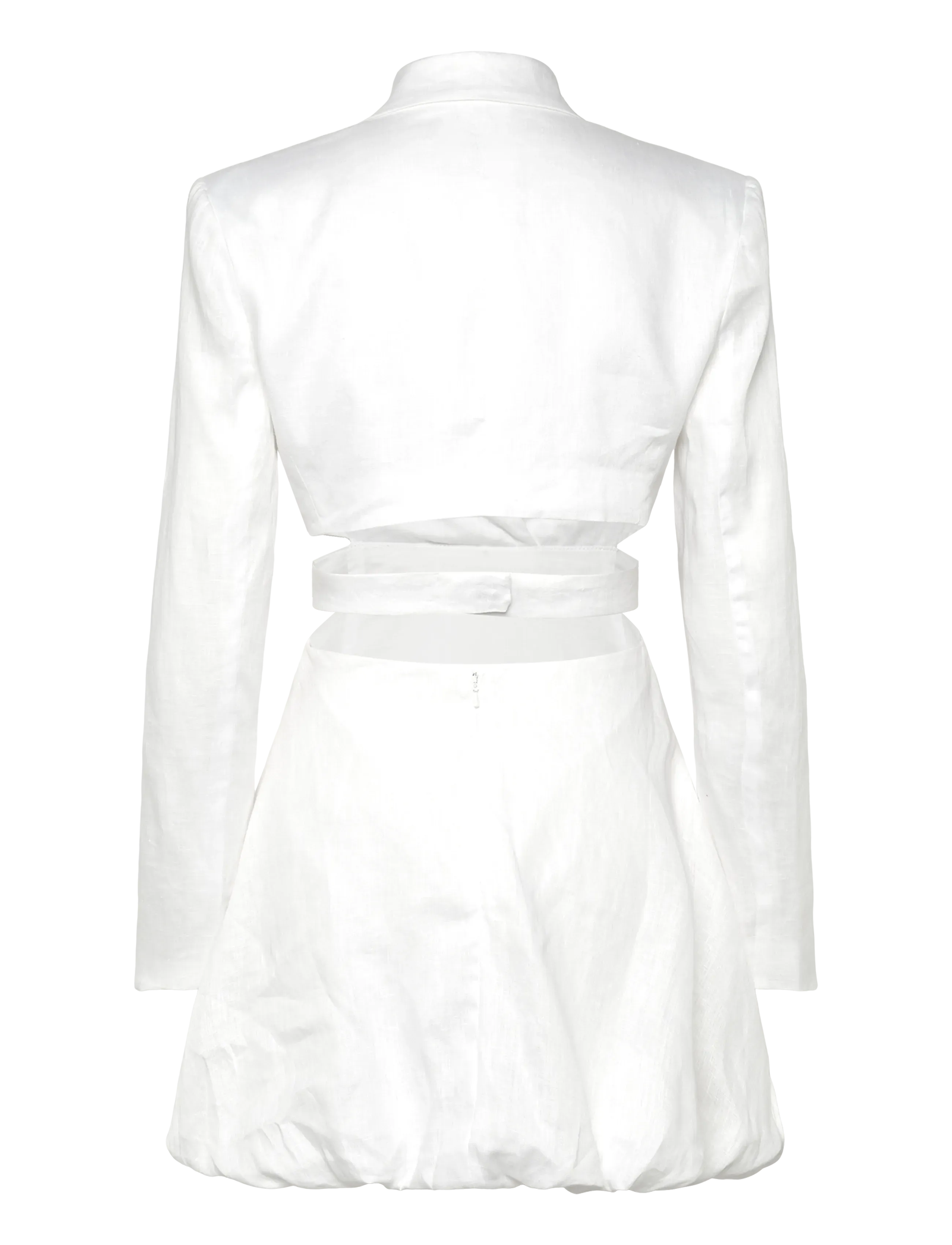 Bardot - SINTRA LINEN BLAZER DRESS - orchid wht - 2