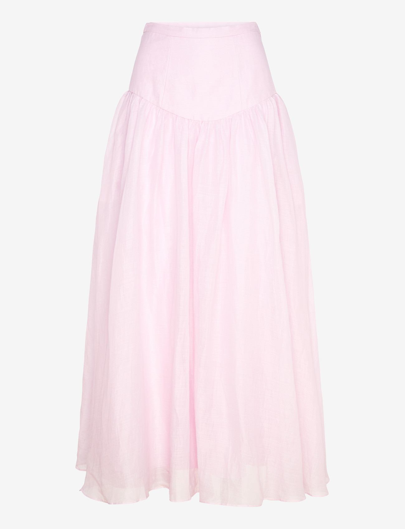 Bardot - AMORETTE RAMIE MAXI SKIRT - maxi röcke - bliss pink - 0