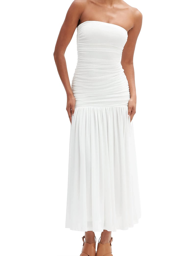 Bardot - SOLANA MESH MAXI DRESS - sommerkleider - orchid wht - 0