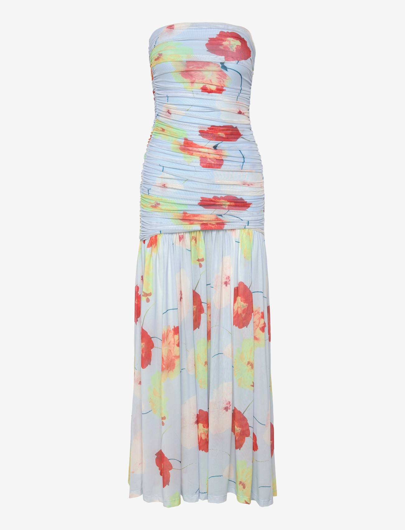 Bardot - SOLANA PRINTED MESH MAXI DRESS - maxi dresses - baby bl fl - 1