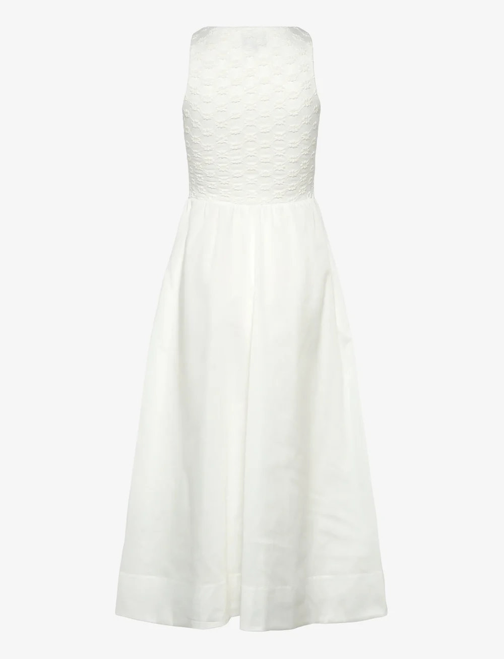 Bardot - BRYONY LACE POPLIN MIDI DRESS - konfirmation - orchid wht - 2