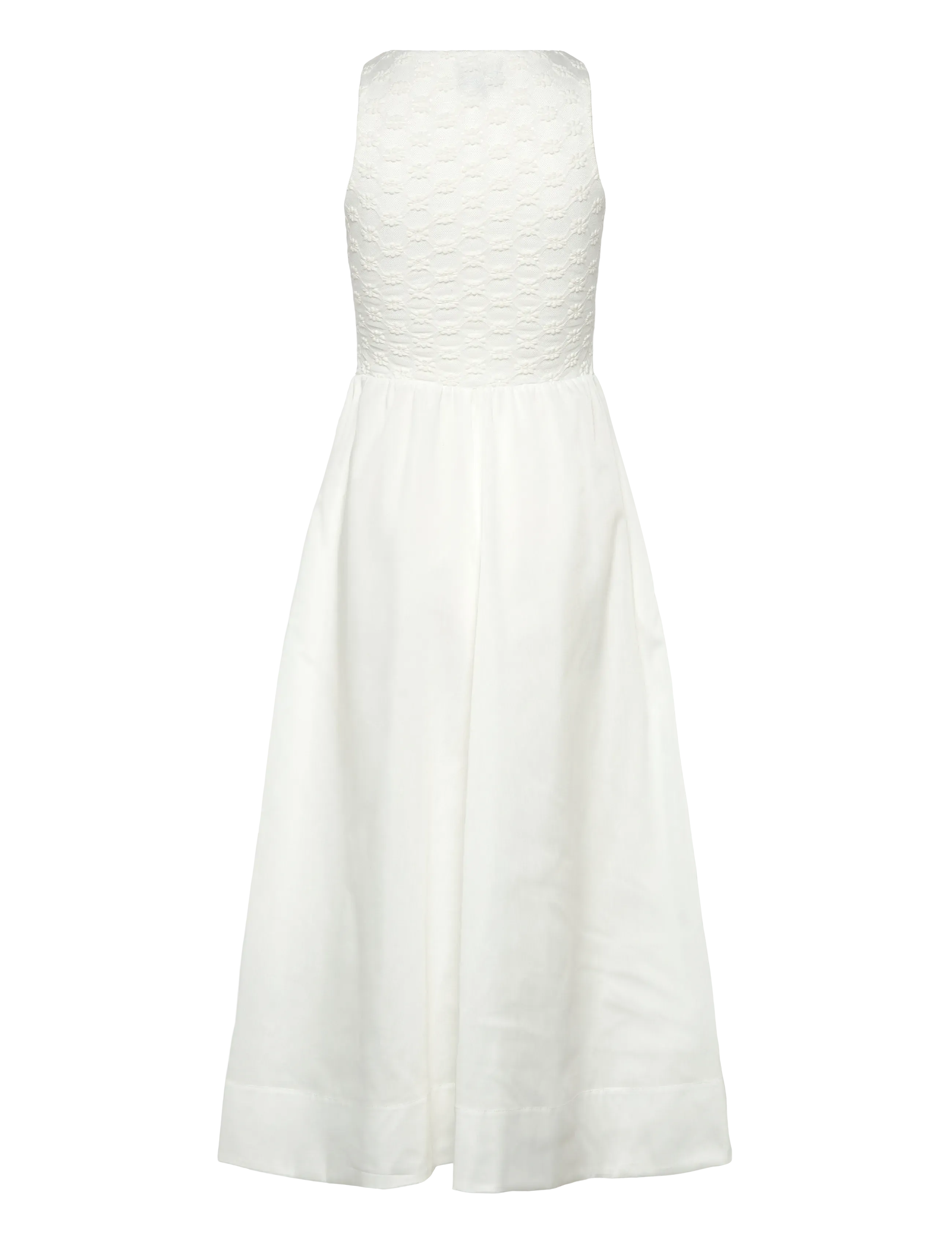 Bardot - BRYONY LACE POPLIN MIDI DRESS - orchid wht - 2