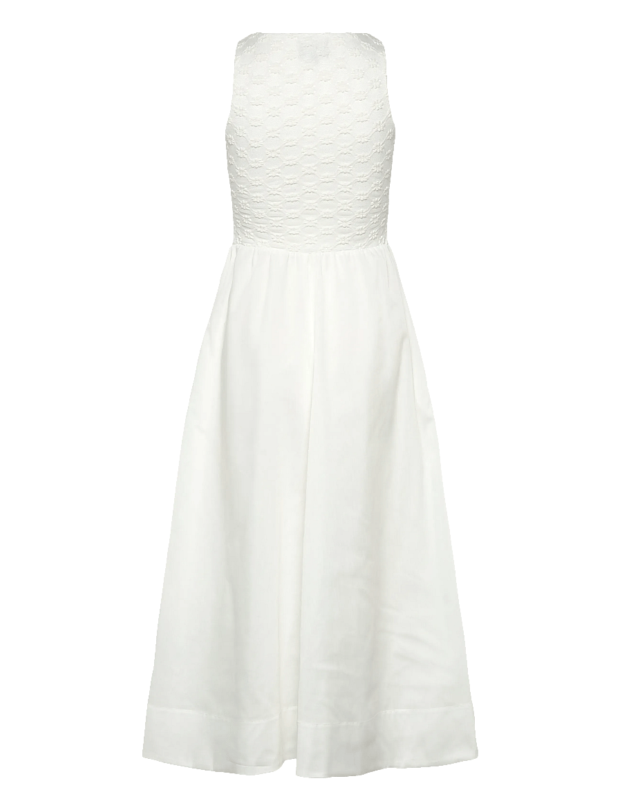 Bardot - BRYONY LACE POPLIN MIDI DRESS - orchid wht - 2