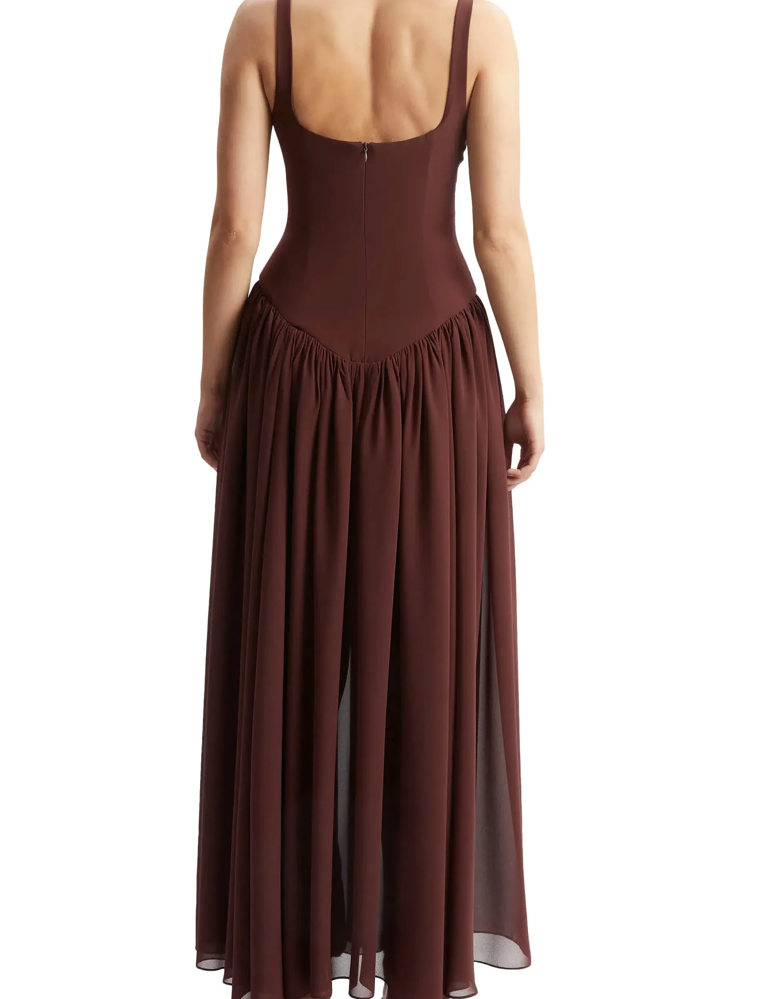 Bardot - BRIANN MAXI DRESS - chocolate - 4