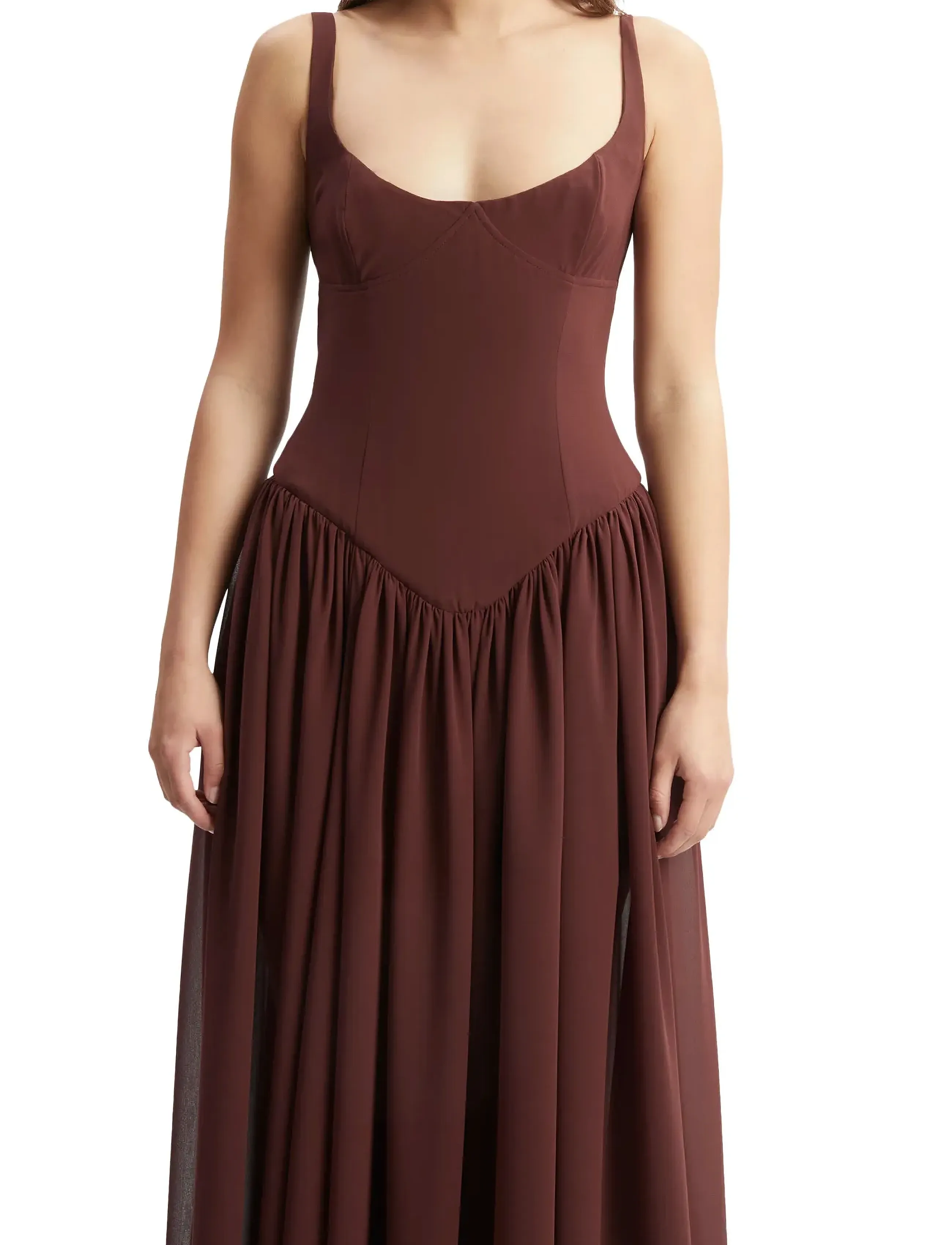 Bardot - BRIANN MAXI DRESS - chocolate - 5