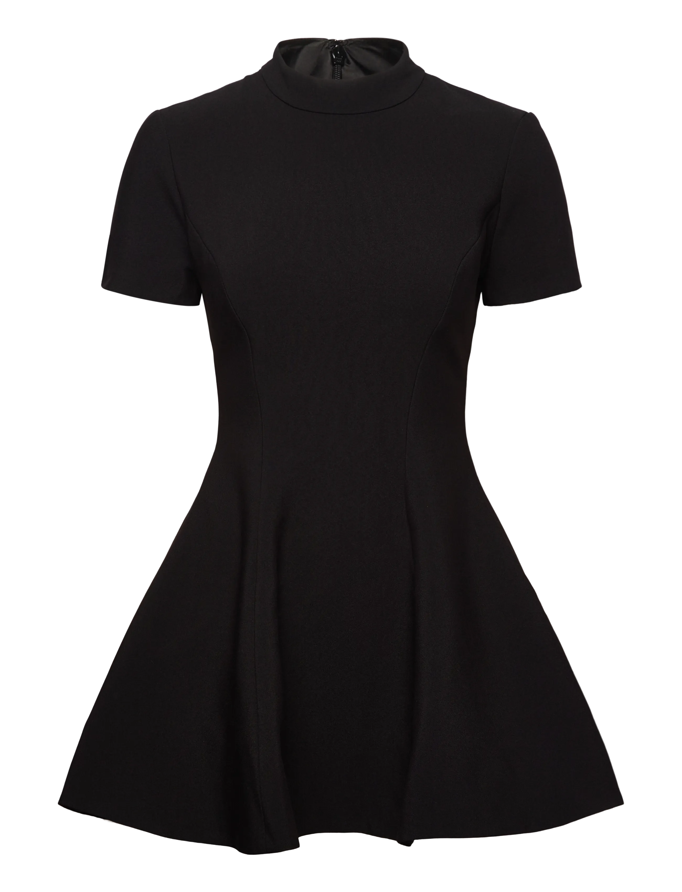 BARDOT Zephyra Collar Mini Kleid Schwarz - 34 - Damen