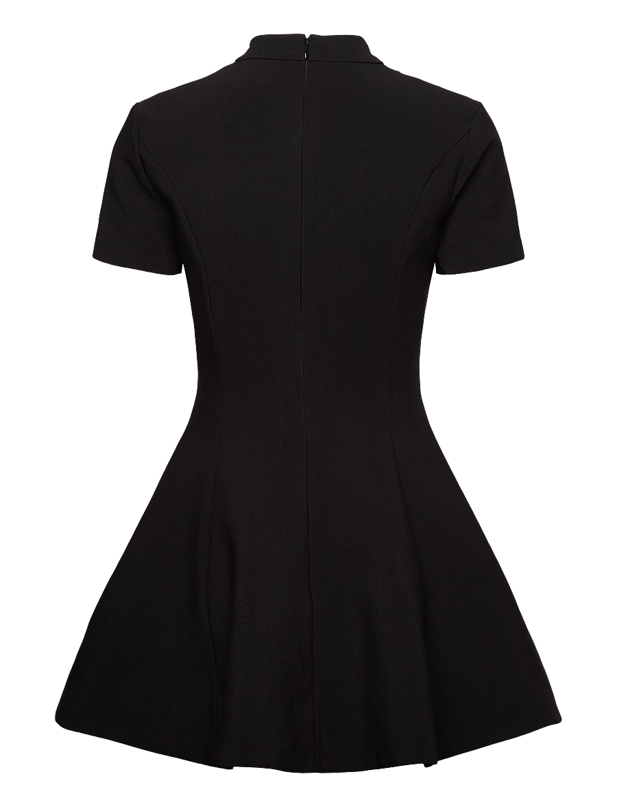 Bardot - ZEPHYRA COLLAR MINI DRESS - black - 1
