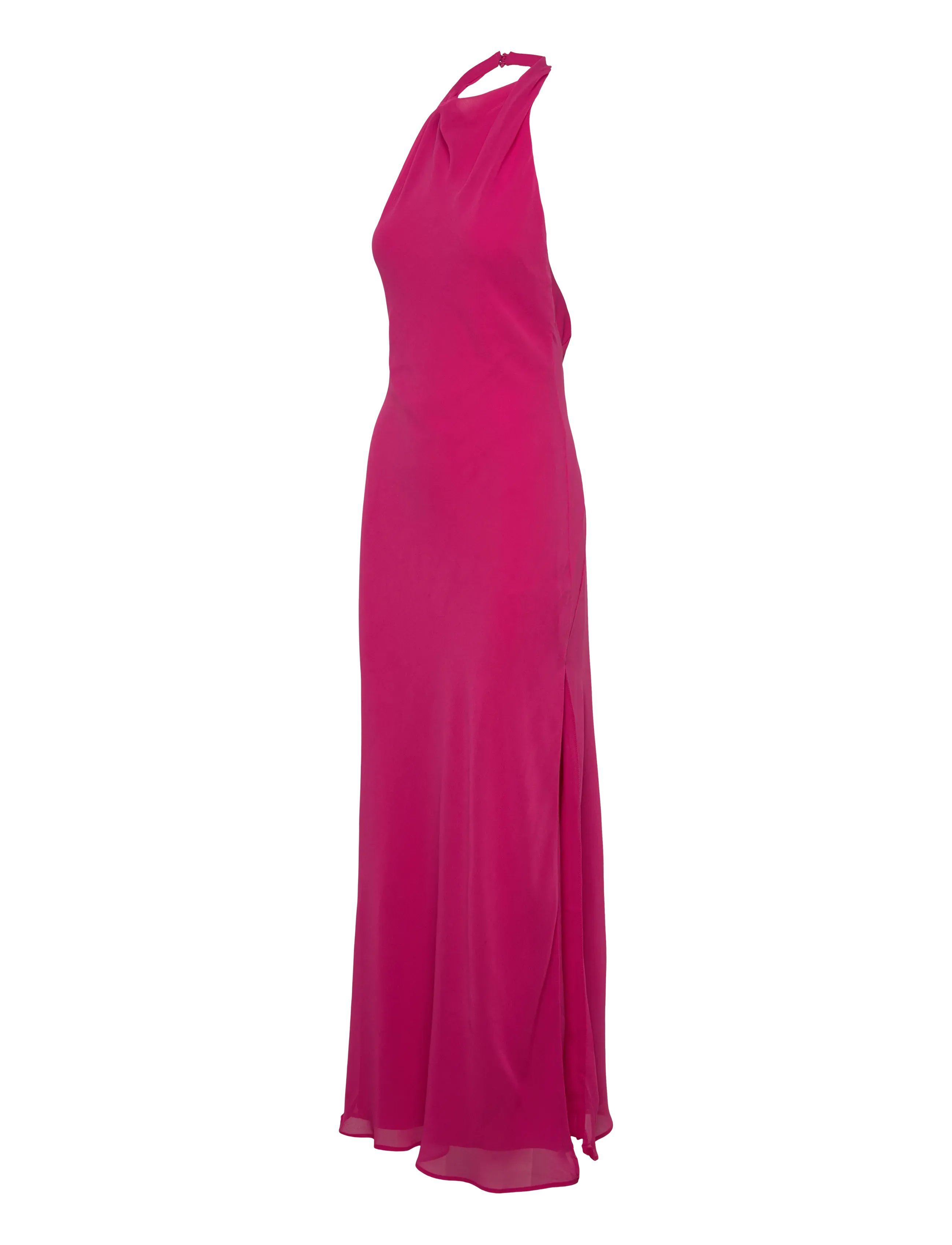 Bardot - SIMILINA HALTER MAXI DRESS - hot pink - 2