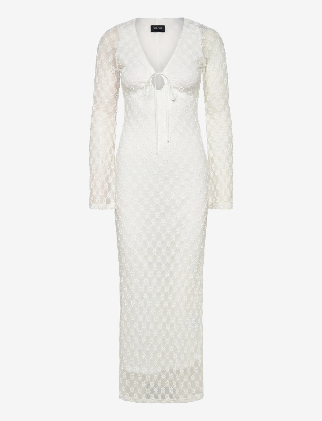 Bardot - TALIKA FLORAL MESH MAXI DRESS - blondekjoler - orchid wht - 0