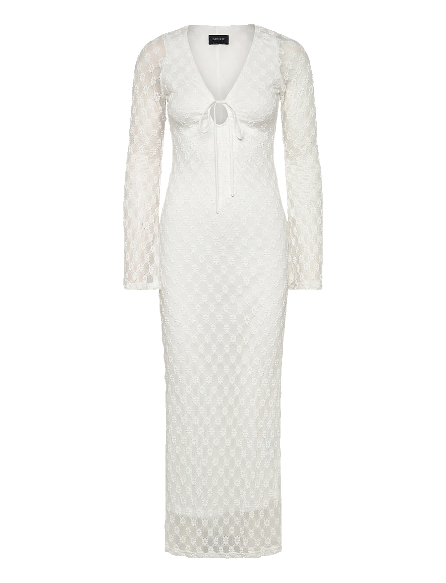 Bardot - TALIKA FLORAL MESH MAXI DRESS - sutvirtinimas - orchid wht - 0