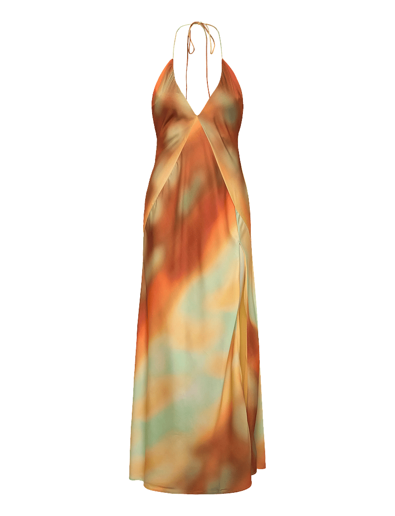 Bardot - LIZBETH HALTER MAXI DRESS - sommerkjoler - sunrise - 0
