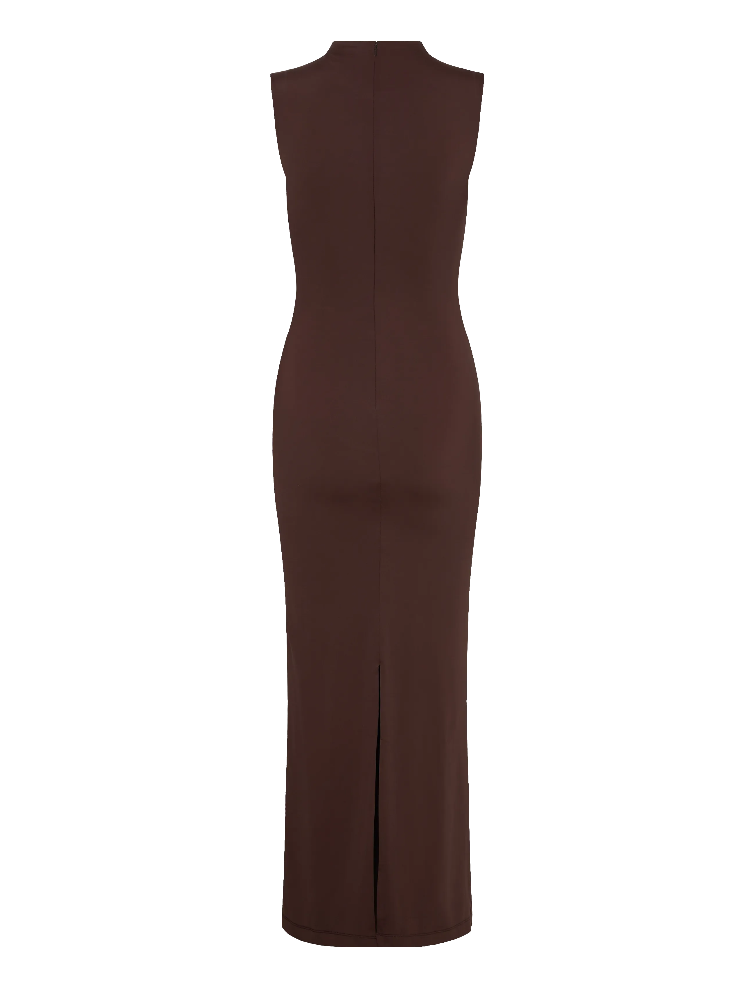 Bardot - VENEDA HIGH NECK MAXI DRESS - chocolate - 2