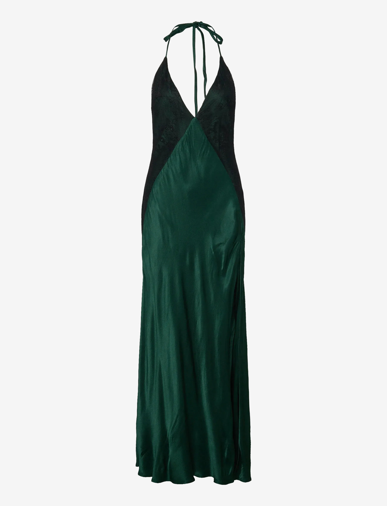 Bardot - ESTRELLA HALTER MAXI DRESS - aftonklänningar - emerald gr - 0