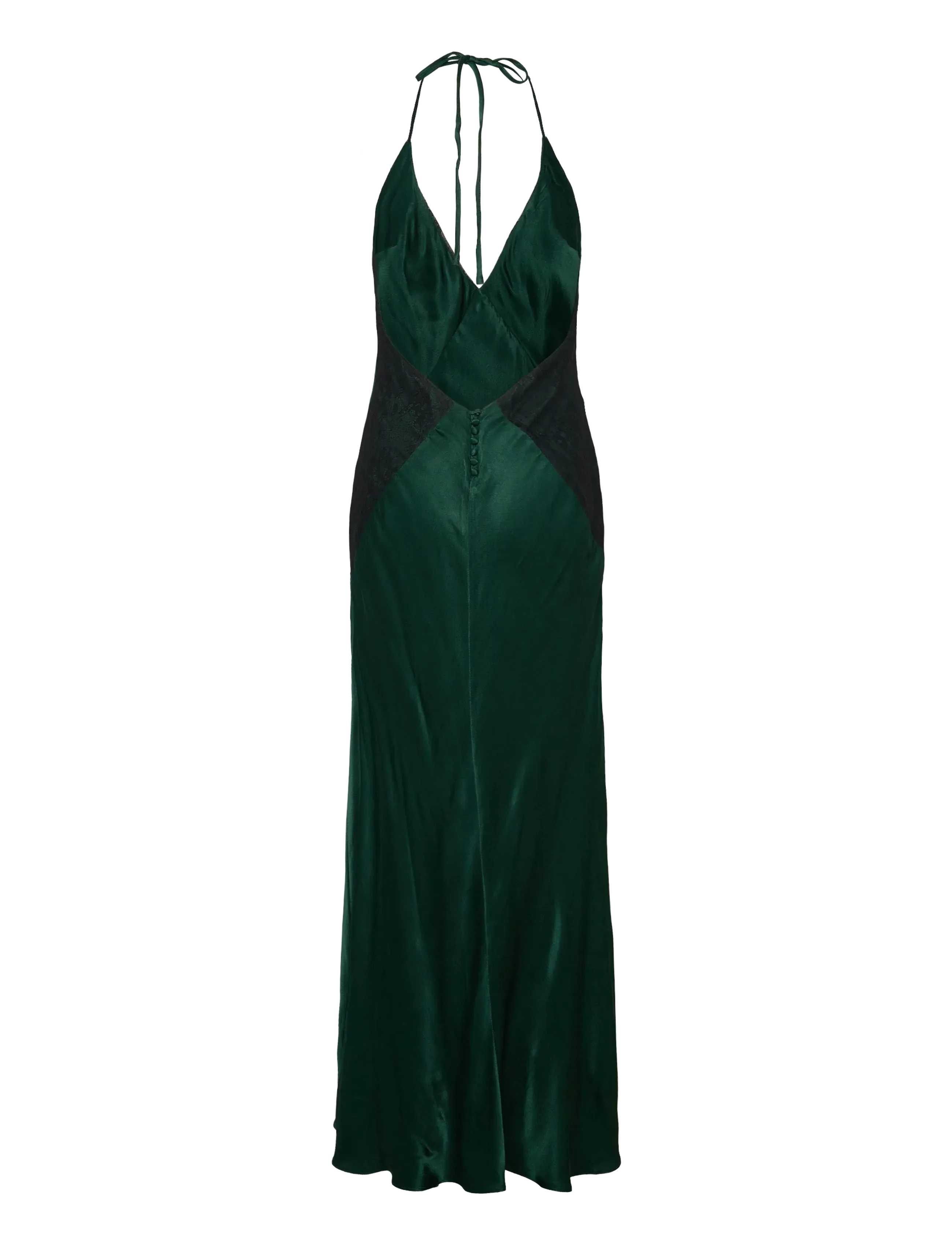 Bardot - ESTRELLA HALTER MAXI DRESS - aftenkjoler - emerald gr - 2