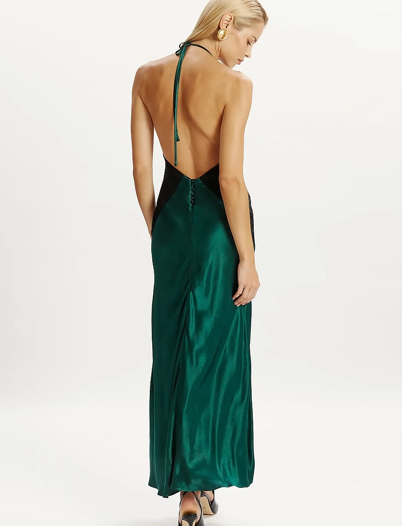 Bardot - ESTRELLA HALTER MAXI DRESS - selskapskjoler - emerald gr - 4