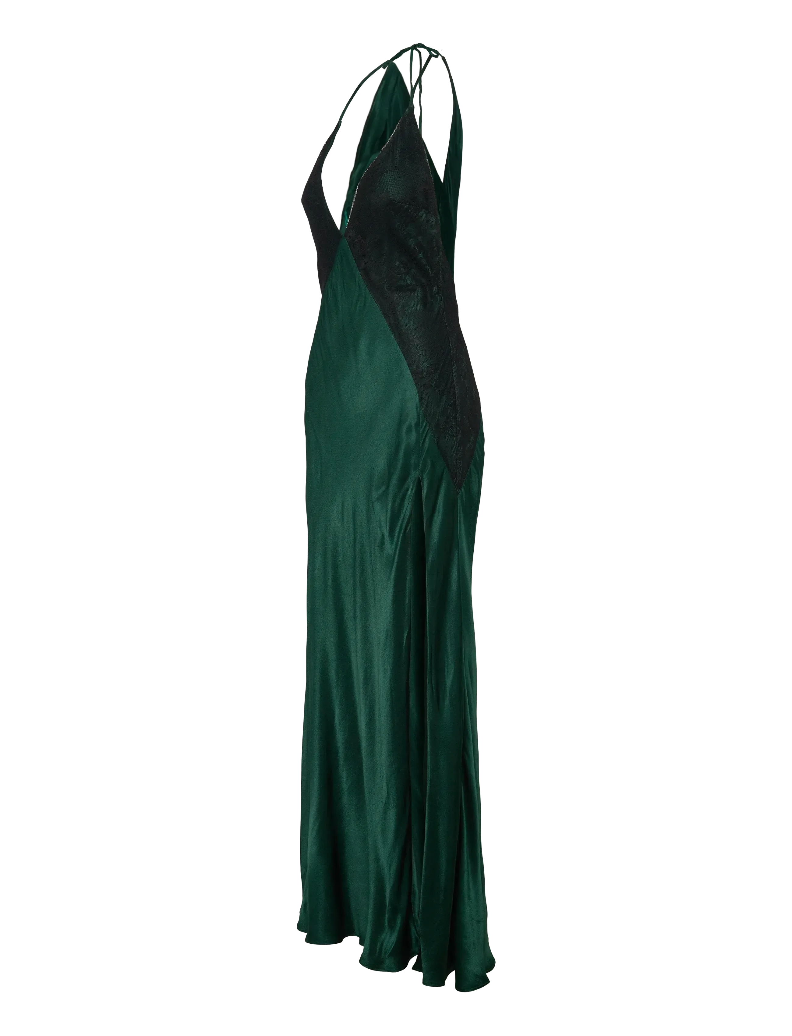 Bardot - ESTRELLA HALTER MAXI DRESS - aftenkjoler - emerald gr - 3