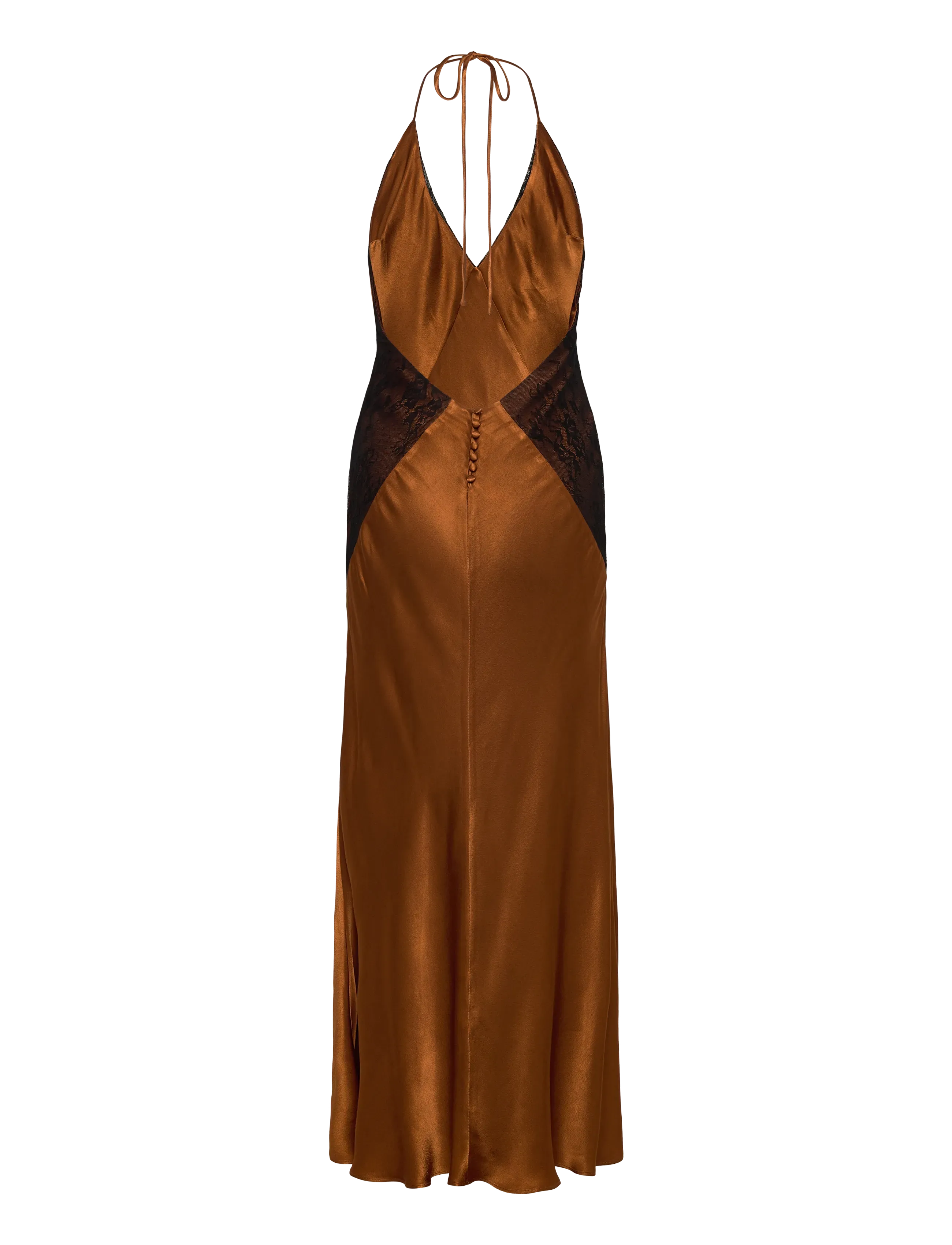 Bardot - ESTRELLA HALTER MAXI DRESS - abendkleider - toffee - 2
