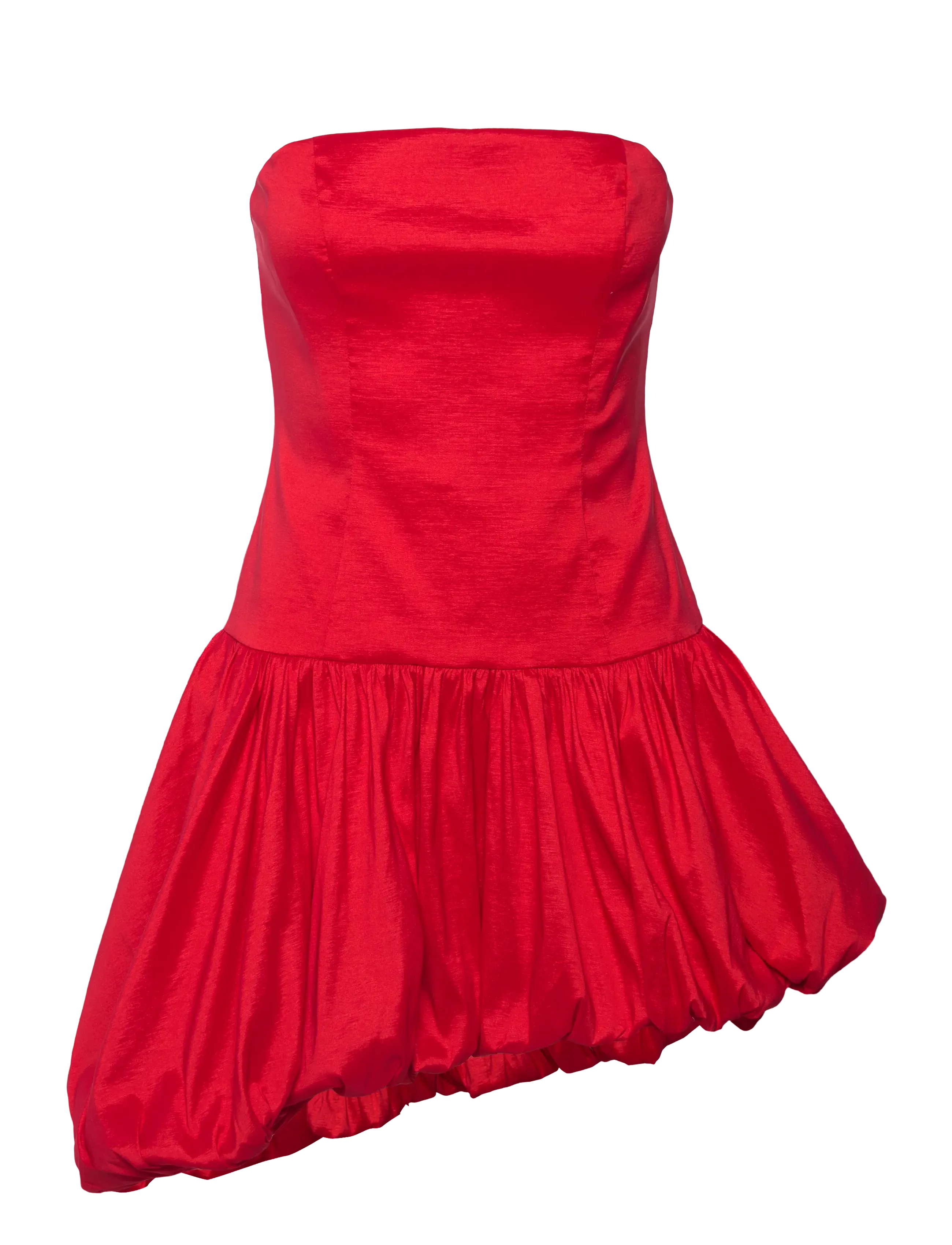 BARDOT Alyna Strapless Mini Kleid Rot - 44 - Damen