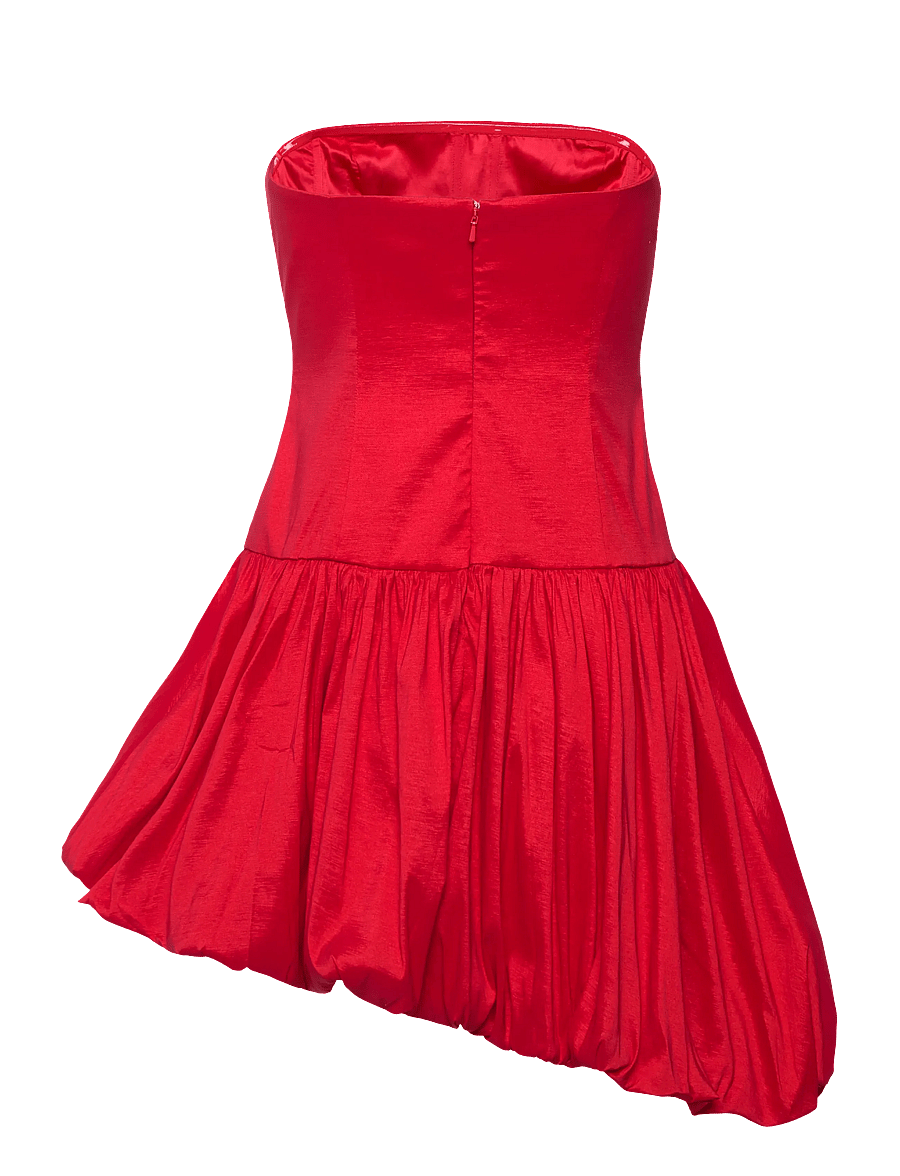 Bardot - ALYNA STRAPLESS MINI DRESS - minikleidid - fire red - 2