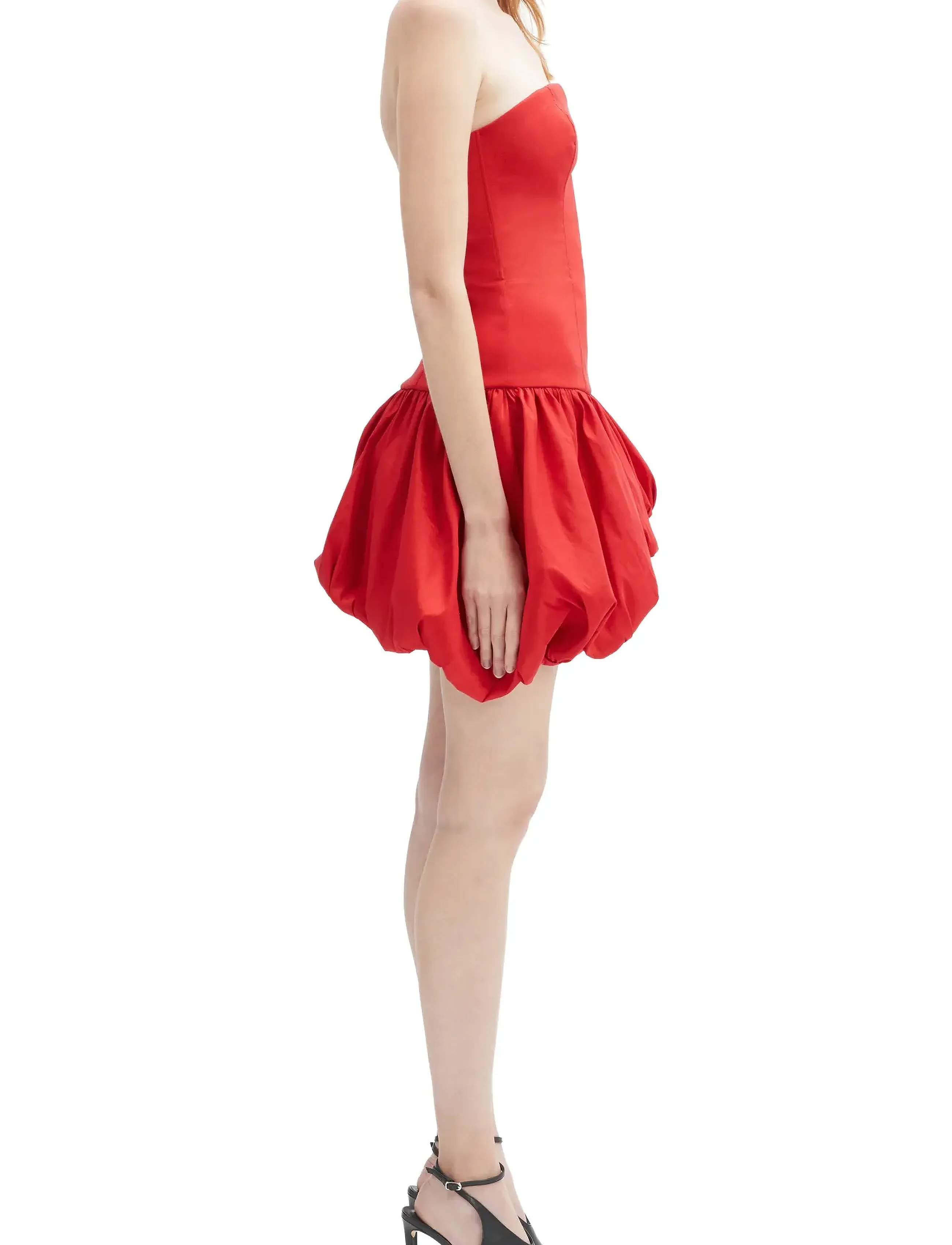 Bardot - ALYNA STRAPLESS MINI DRESS - minikleidid - fire red - 3