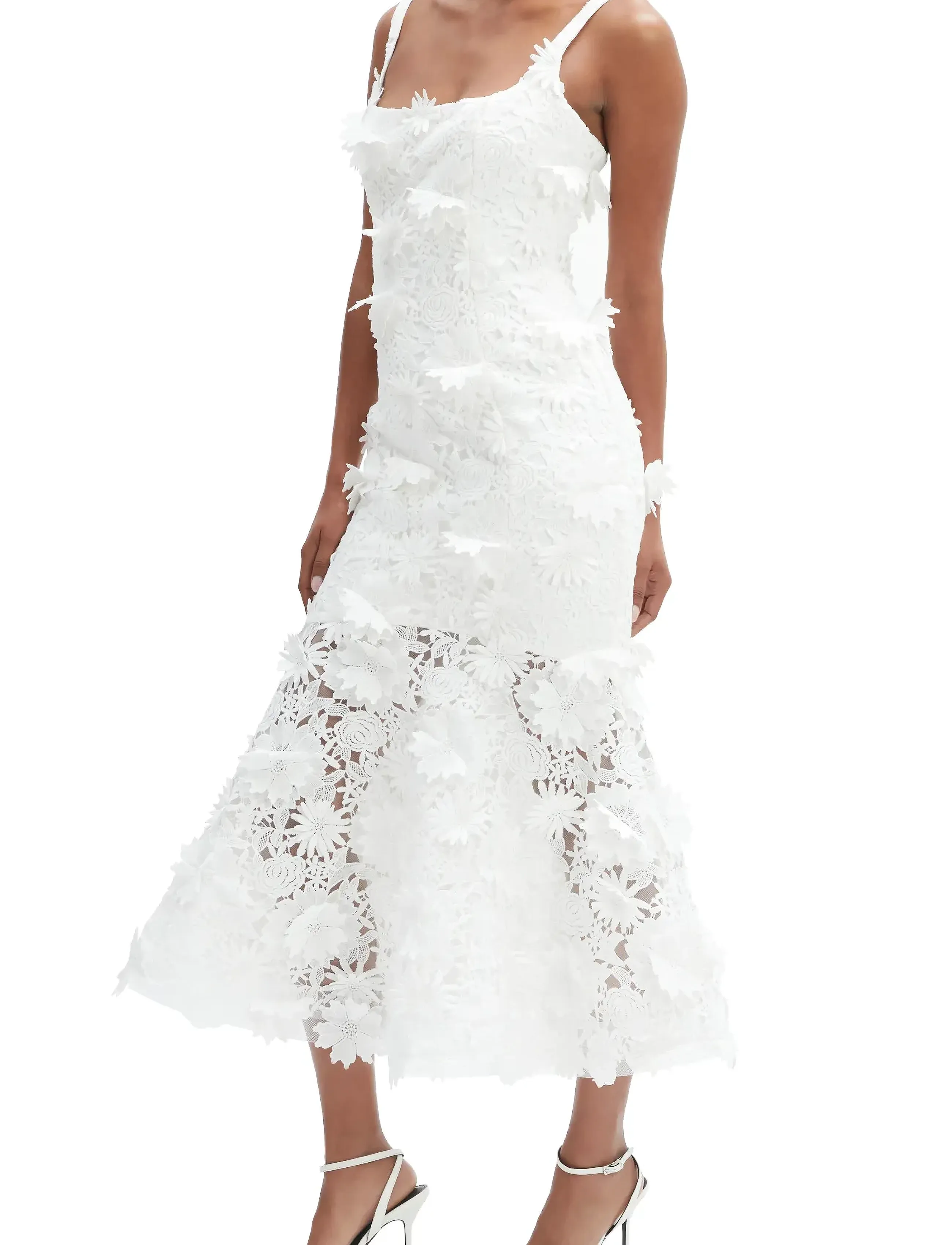 Bardot - MARICO LACE MIDI DRESS - orchid wht - 3