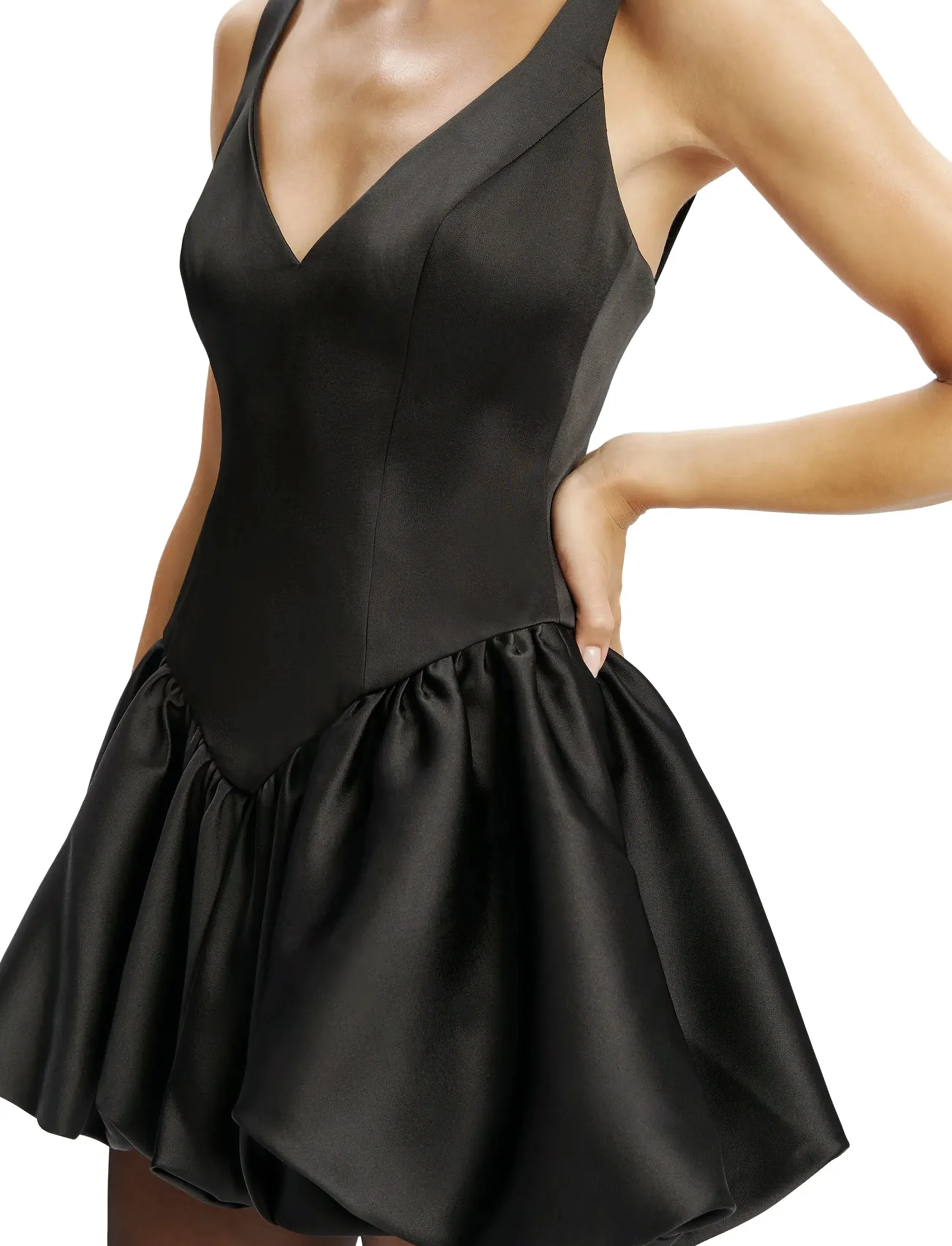 Bardot - ORIA BUBBLE MINI DRESS - black - 5