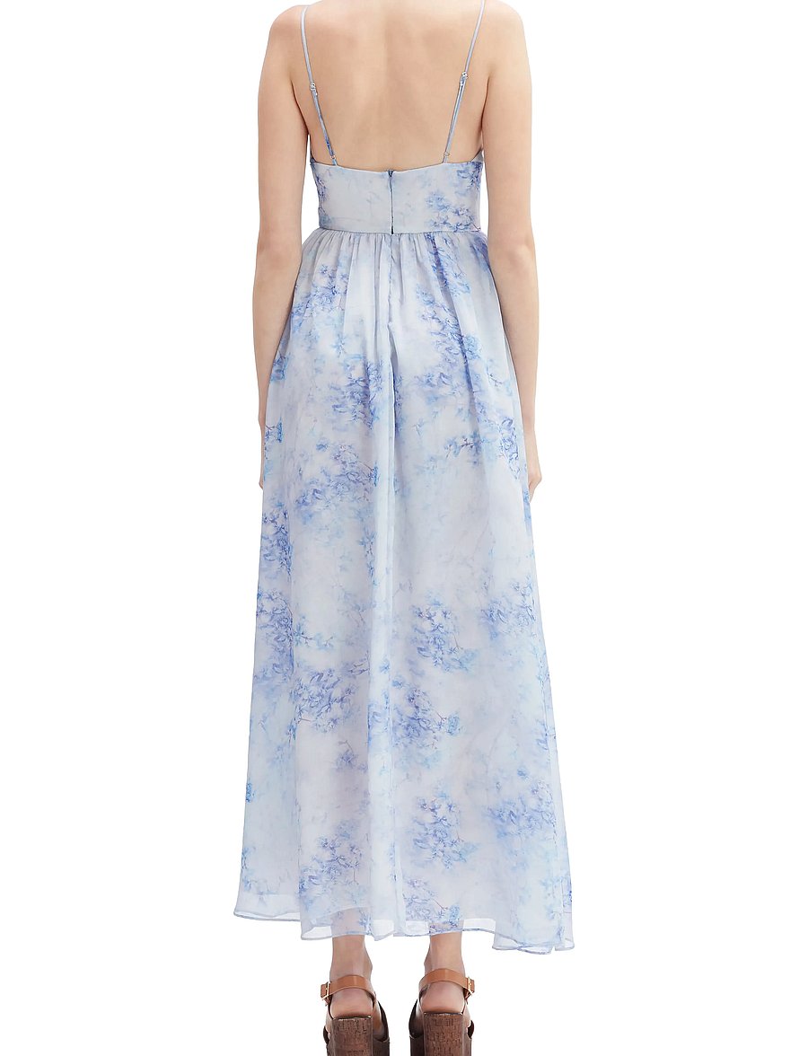 Bardot - ELIAS PRINTED MAXI DRESS - suvekleidid - baby blue floral - 4