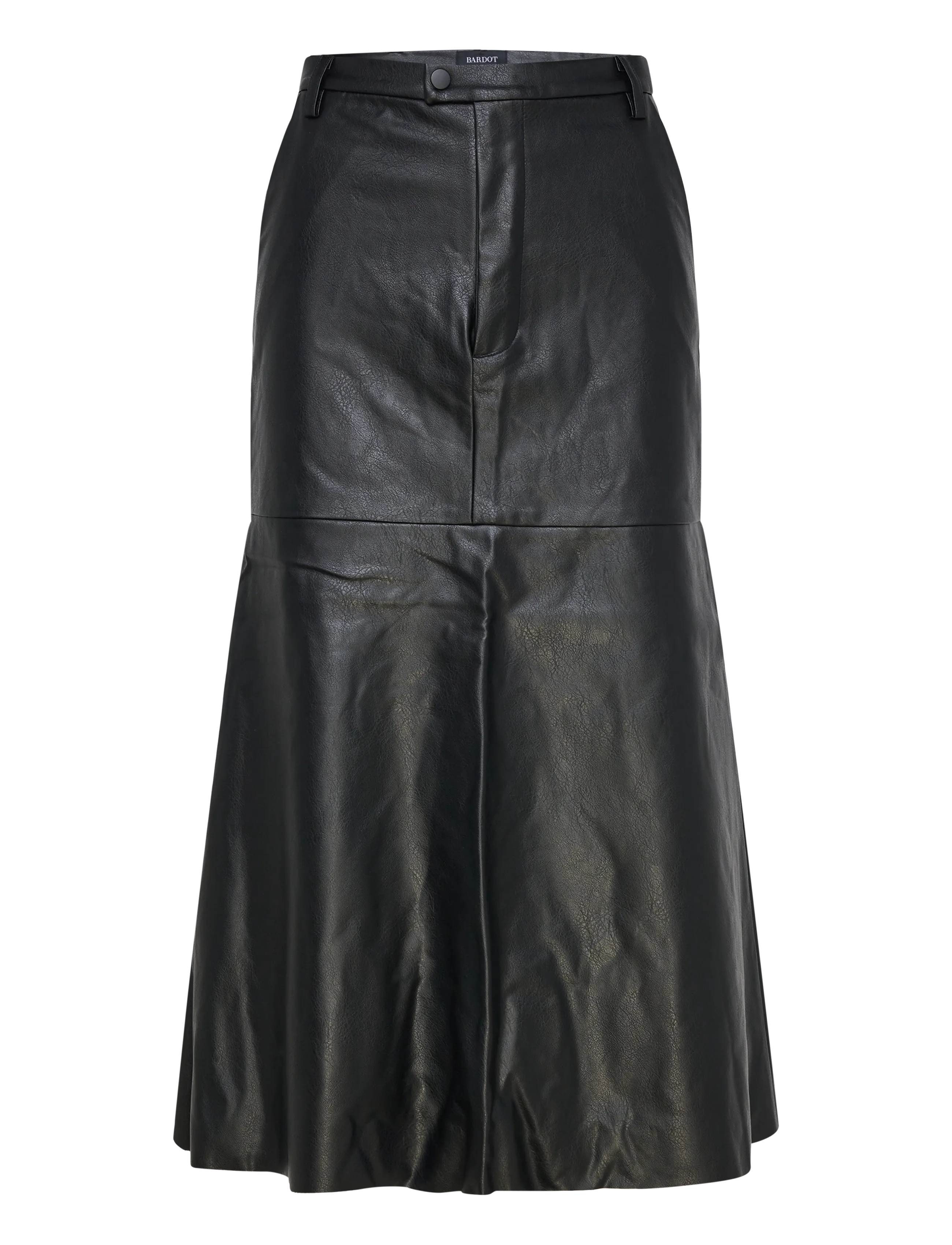 Bardot KINDRA VEGAN LEATHER SKIRT - Kleidung - BLACK / black
