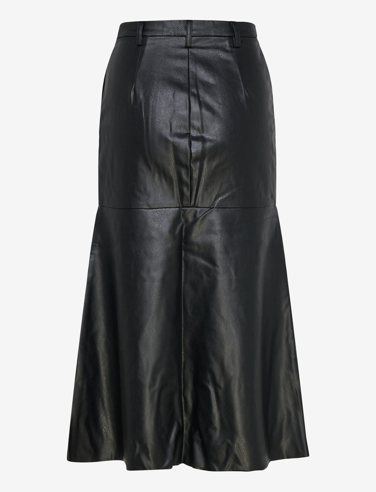 Bardot - KINDRA VEGAN LEATHER SKIRT - midi nederdele - black - 2