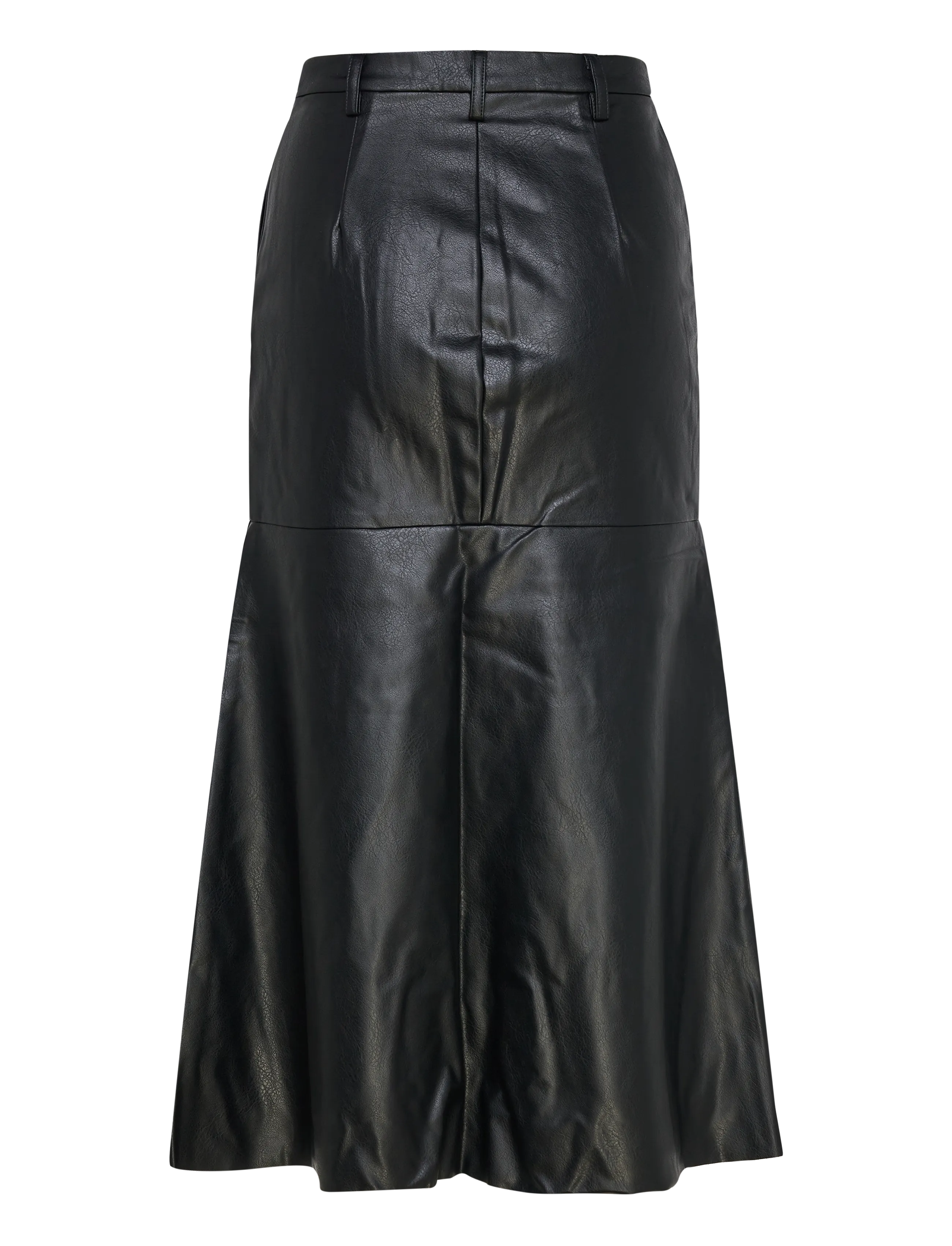 Bardot - KINDRA VEGAN LEATHER SKIRT - midi nederdele - black - 2