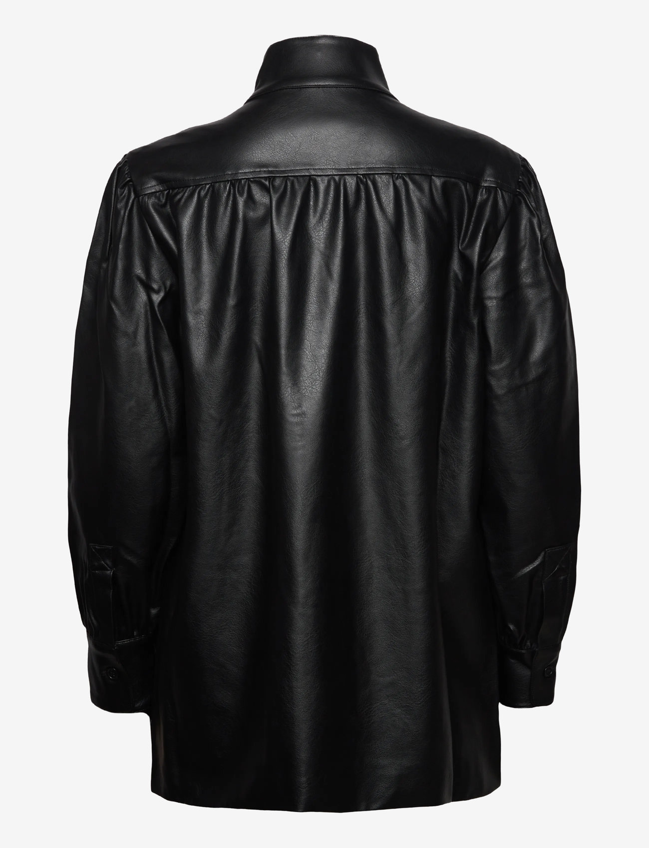 Bardot - CLEMENTS VEGAN LEATHER JACKET - læderjakker - black - 2