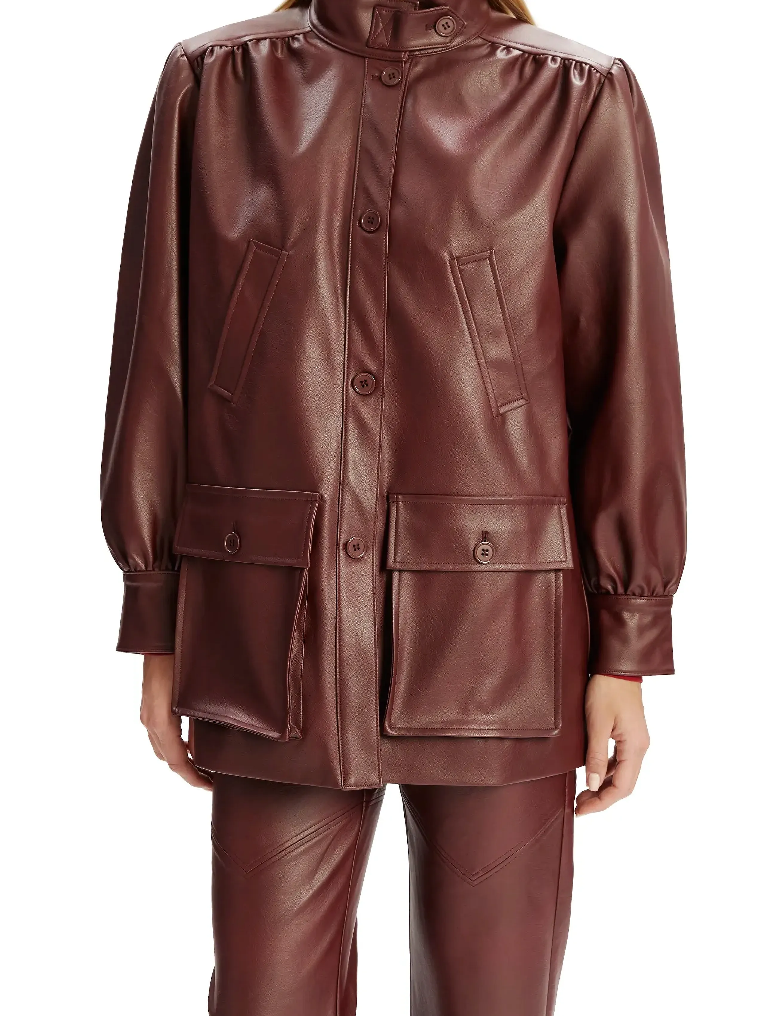 Bardot Clements Vegan Leather Jacket skinnjackor dam – bild 5