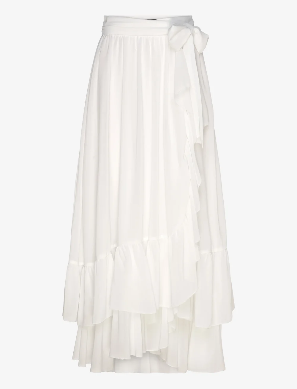 Bardot - MIRELLA WRAP MAXI SKIRT - jupes longues - ivory - 1