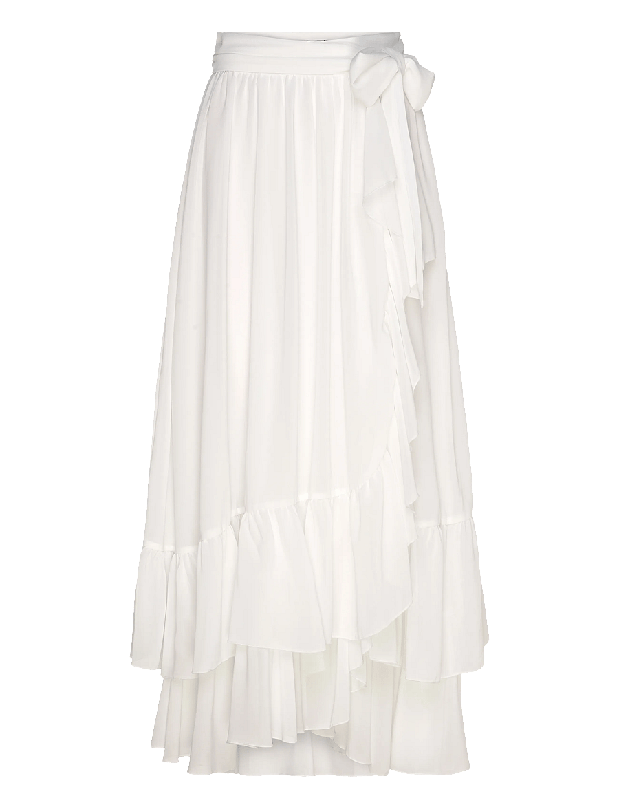 Bardot - MIRELLA WRAP MAXI SKIRT - ivory - 1