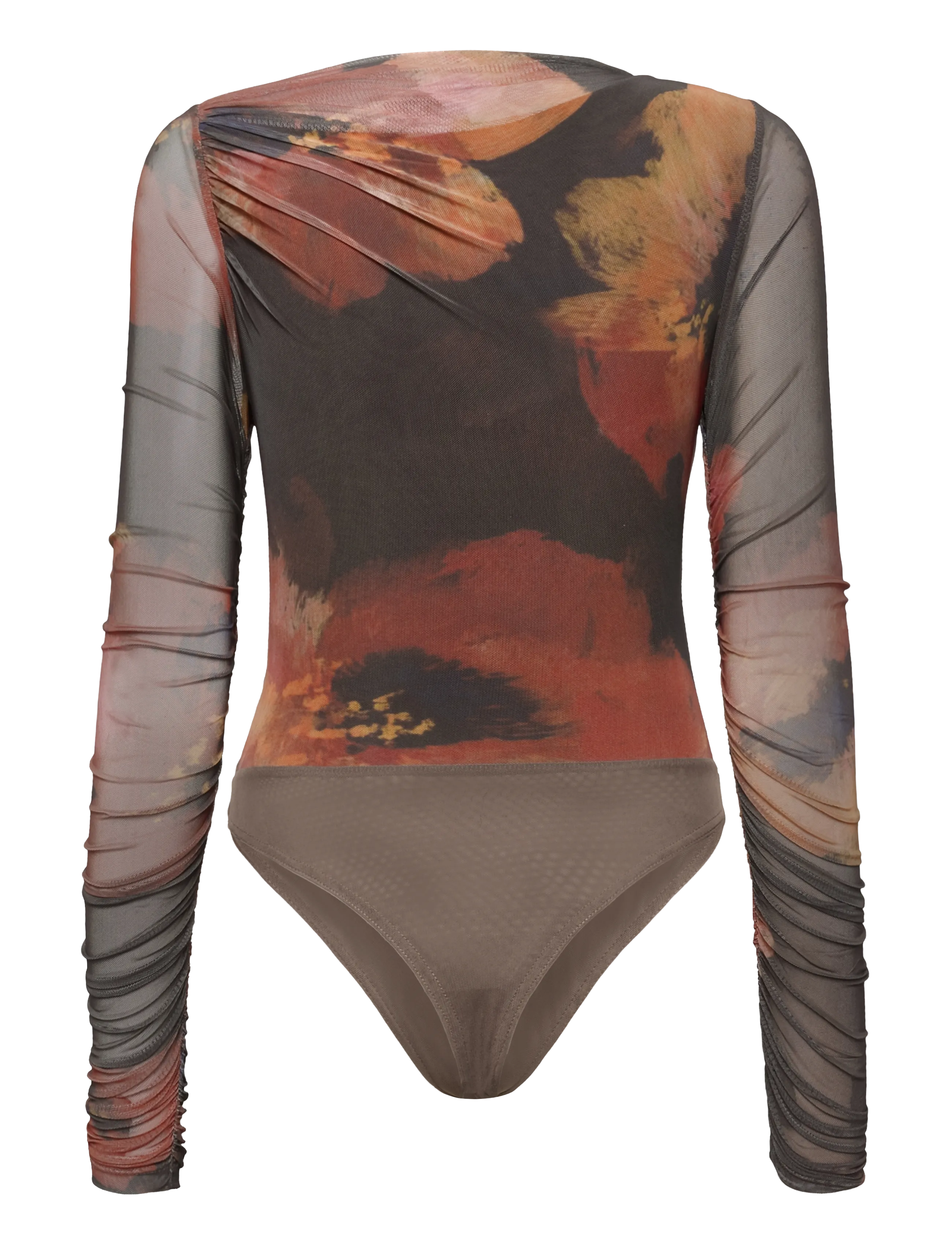 Bardot - ALTHEA MESH BODYSUIT - bodies - earth red - 1