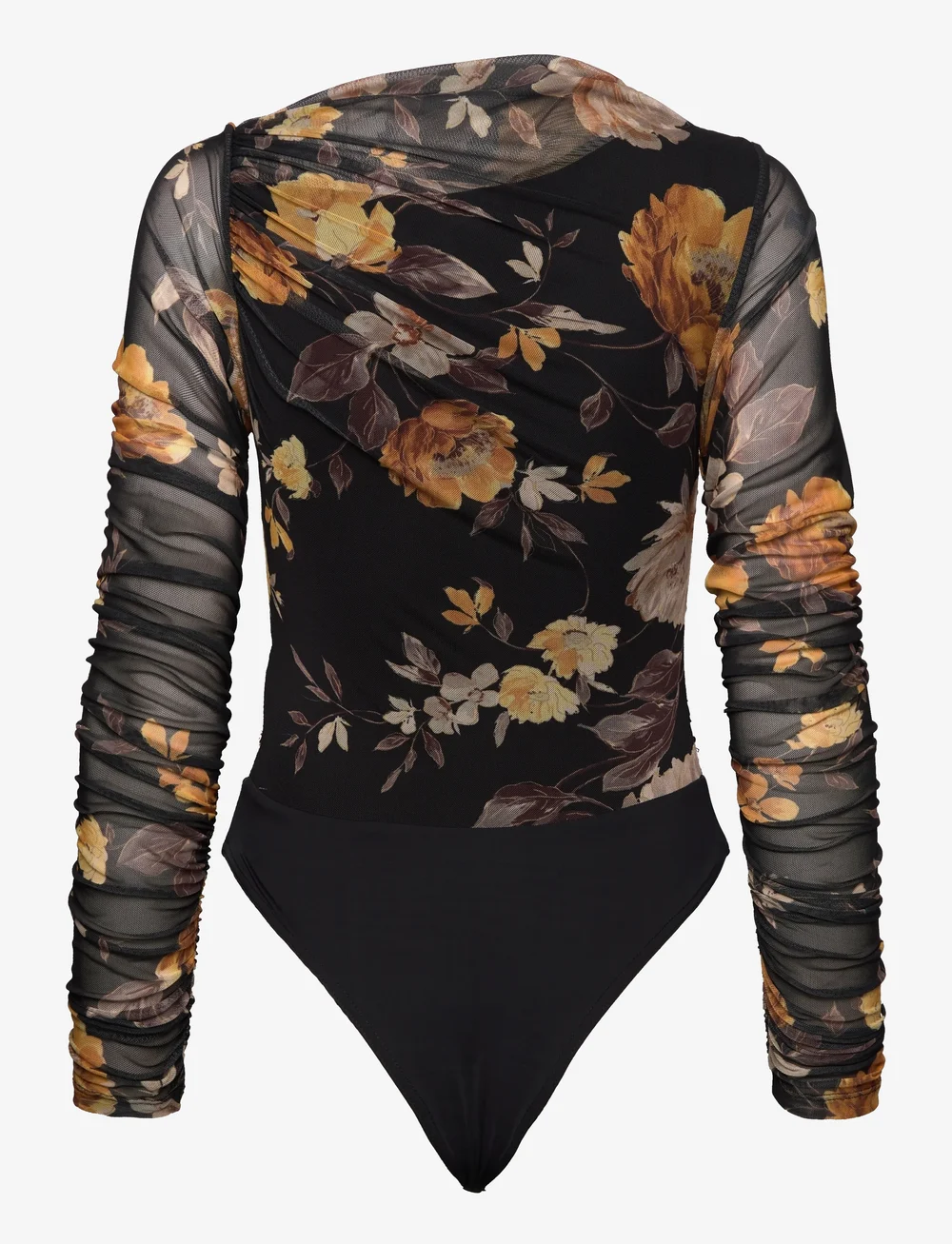 Bardot - ALTHEA MESH BODYSUIT - bodies - black floral - 2